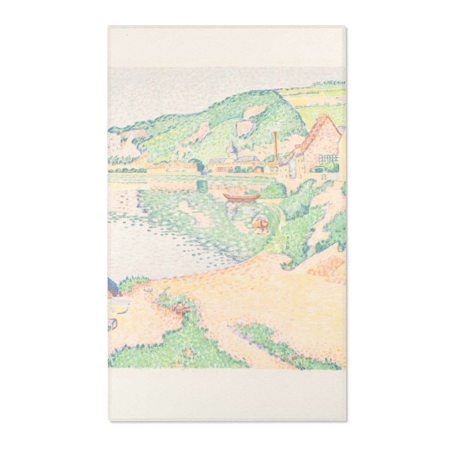 The Andelys - Paul Signac Area Rug