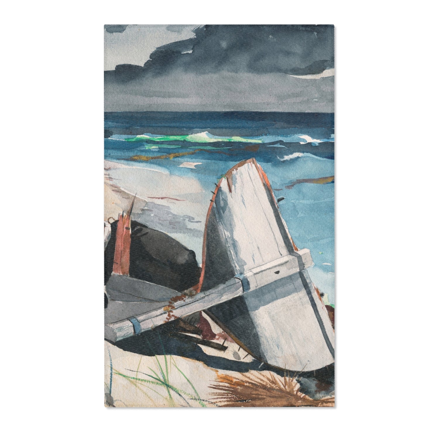 After the Hurricane, Bahamas - Winslow Homer Area Rug