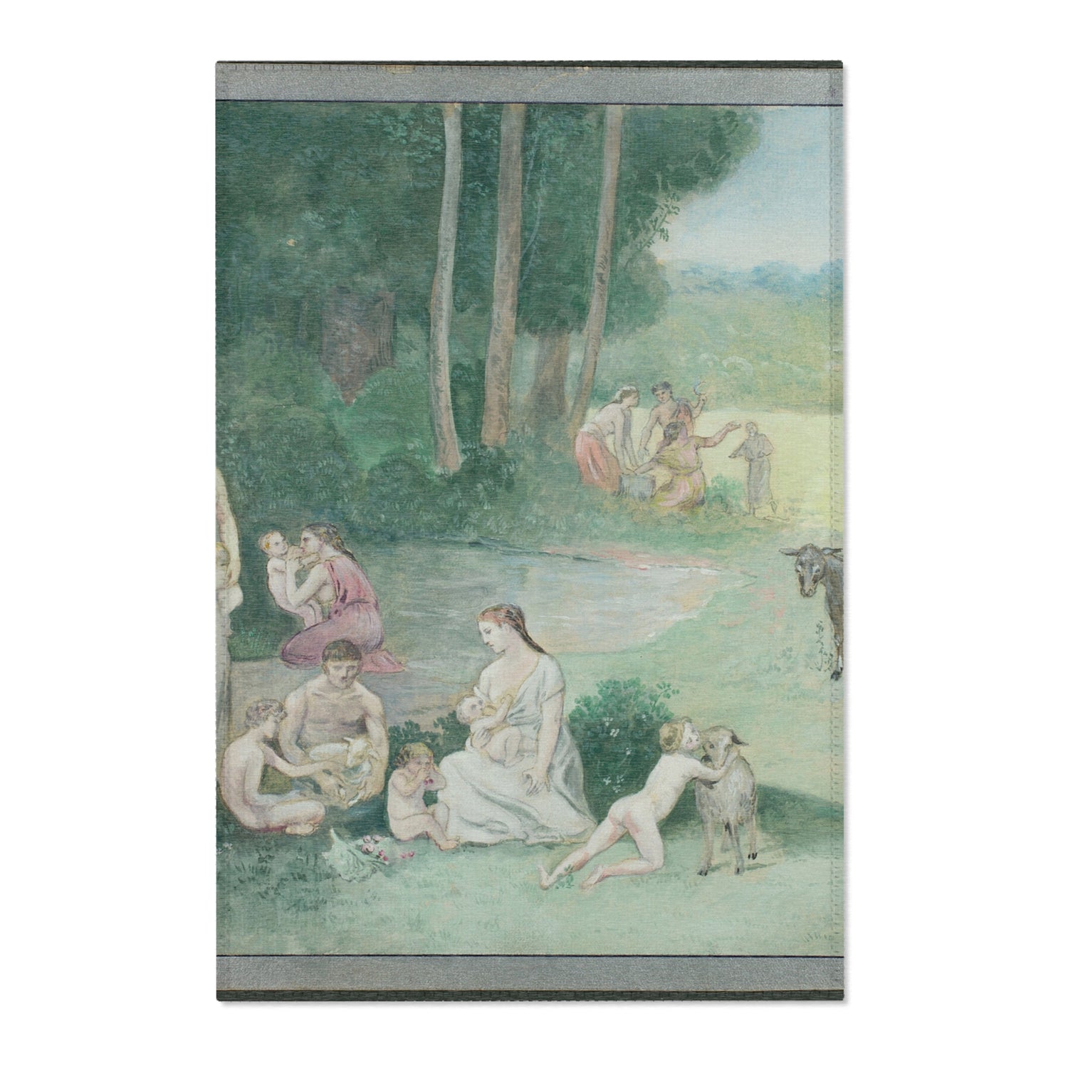 Summer - Pierre Puvis de Chavannes Area Rug