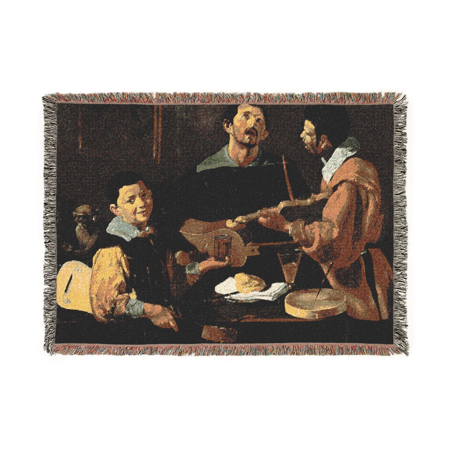 The Three Musicians - Diego Velázquez Tapestry Blanket