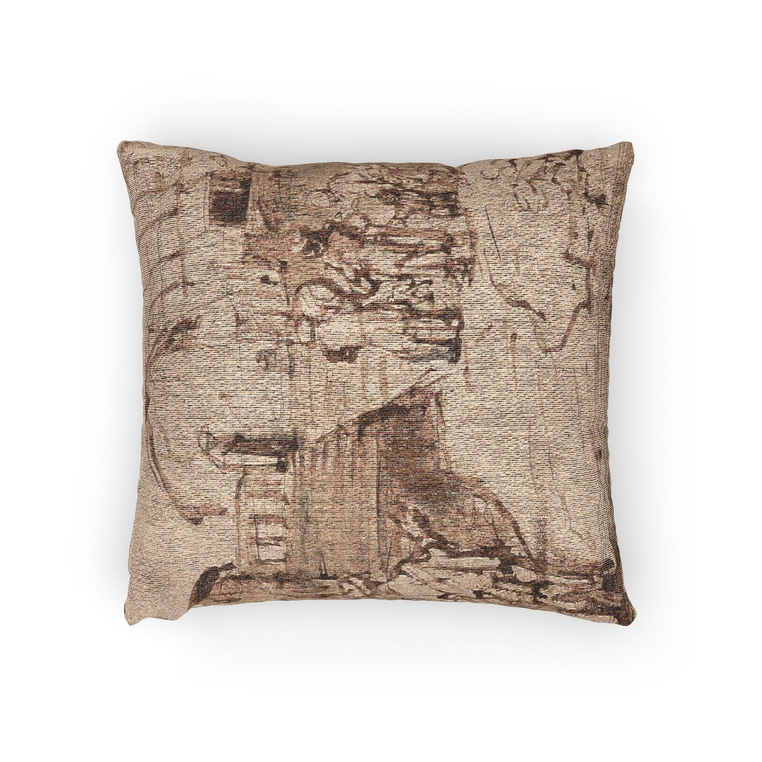 Rembrandt van Rijn - Noah's Ark | Woven Pillow