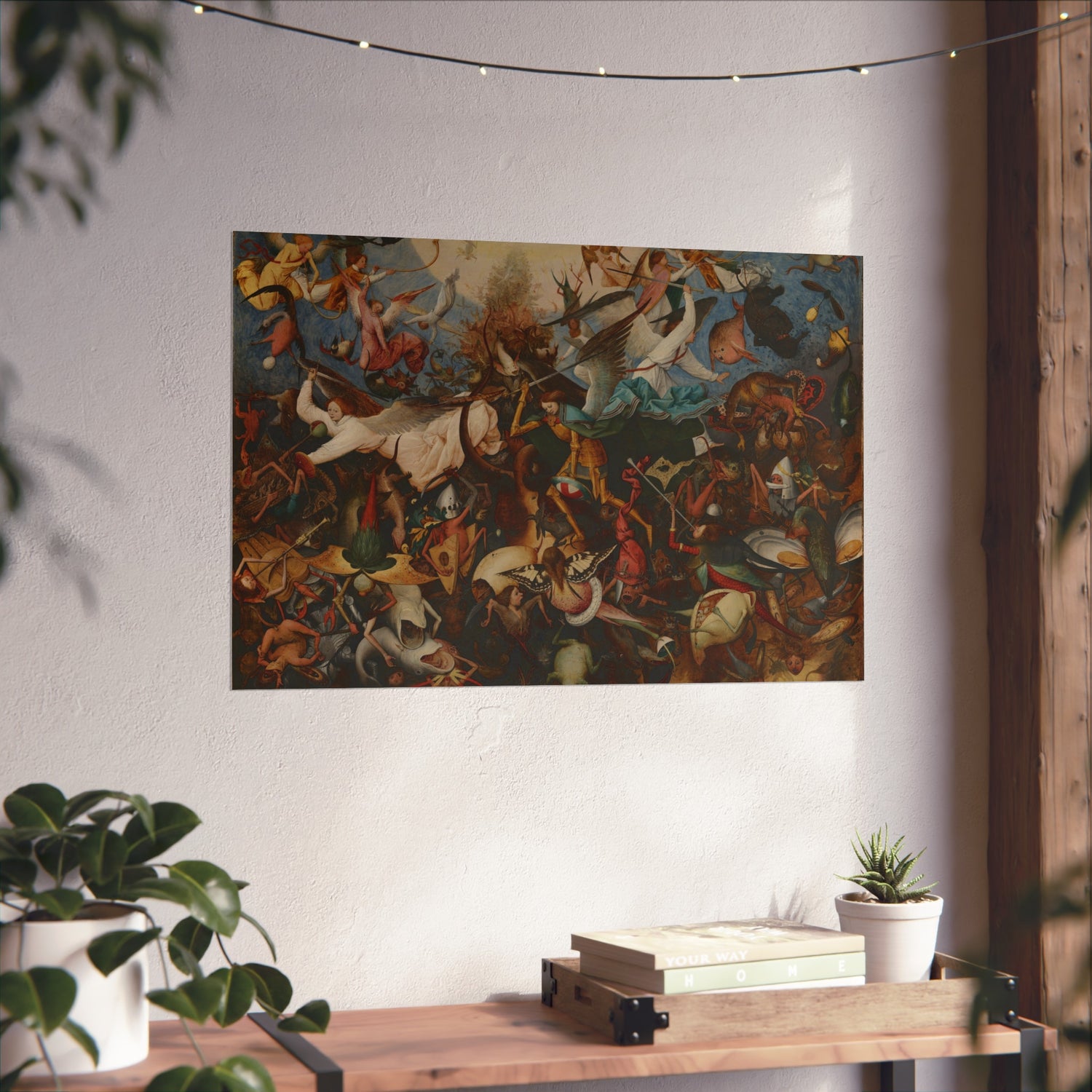 The Fall of the Rebel Angels - Pieter Bruegel the Elder Fine Art Poster