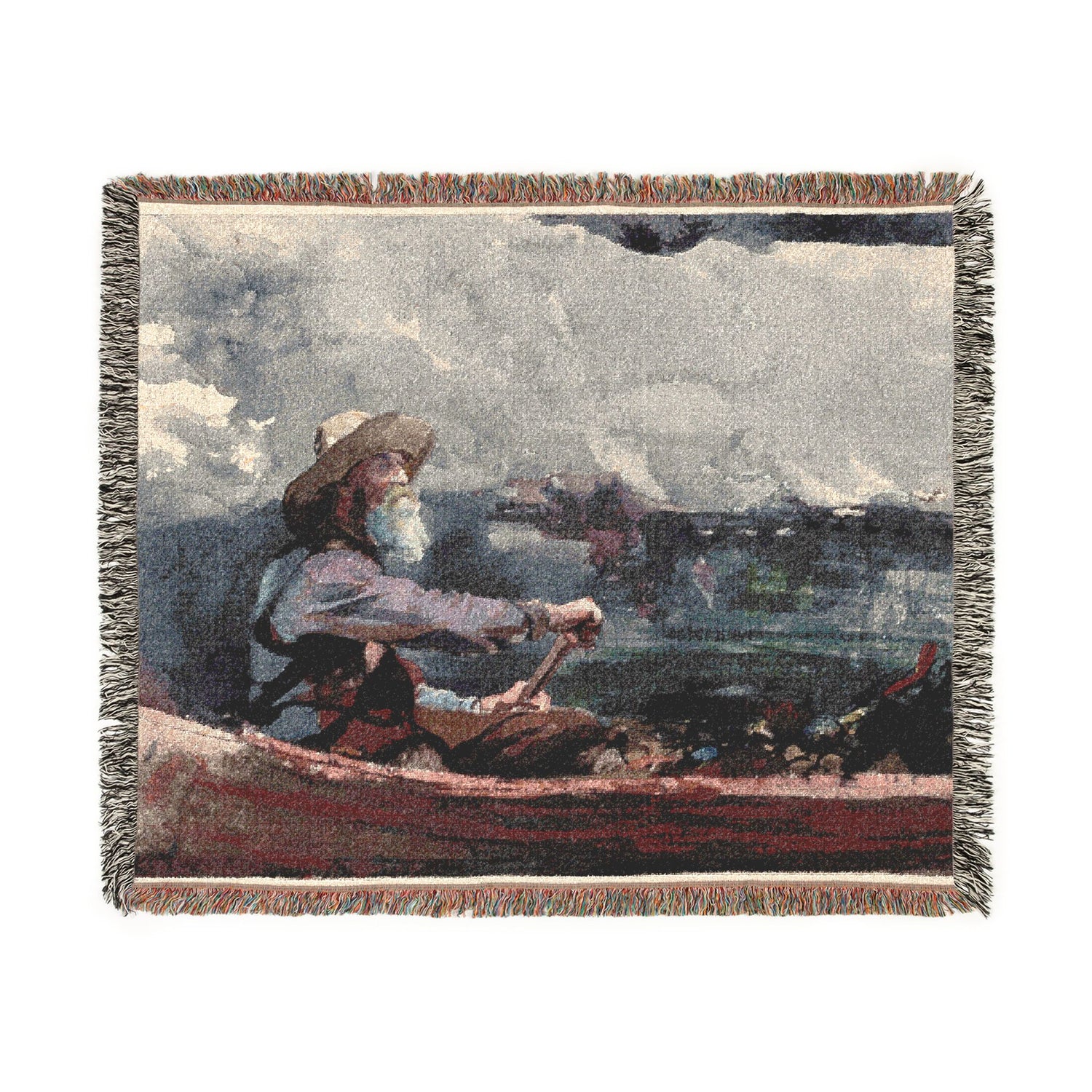 Adirondacks Guide - Winslow Homer Tapestry Blanket