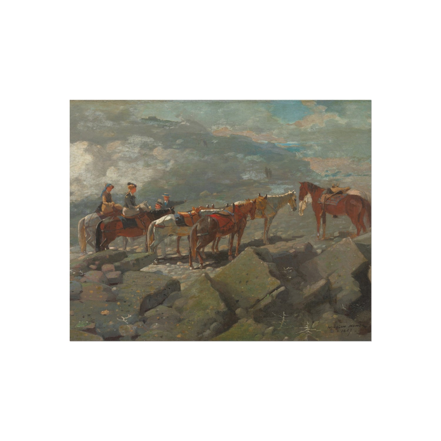 Winslow Homer - Mount Washington | Fine Art Poster