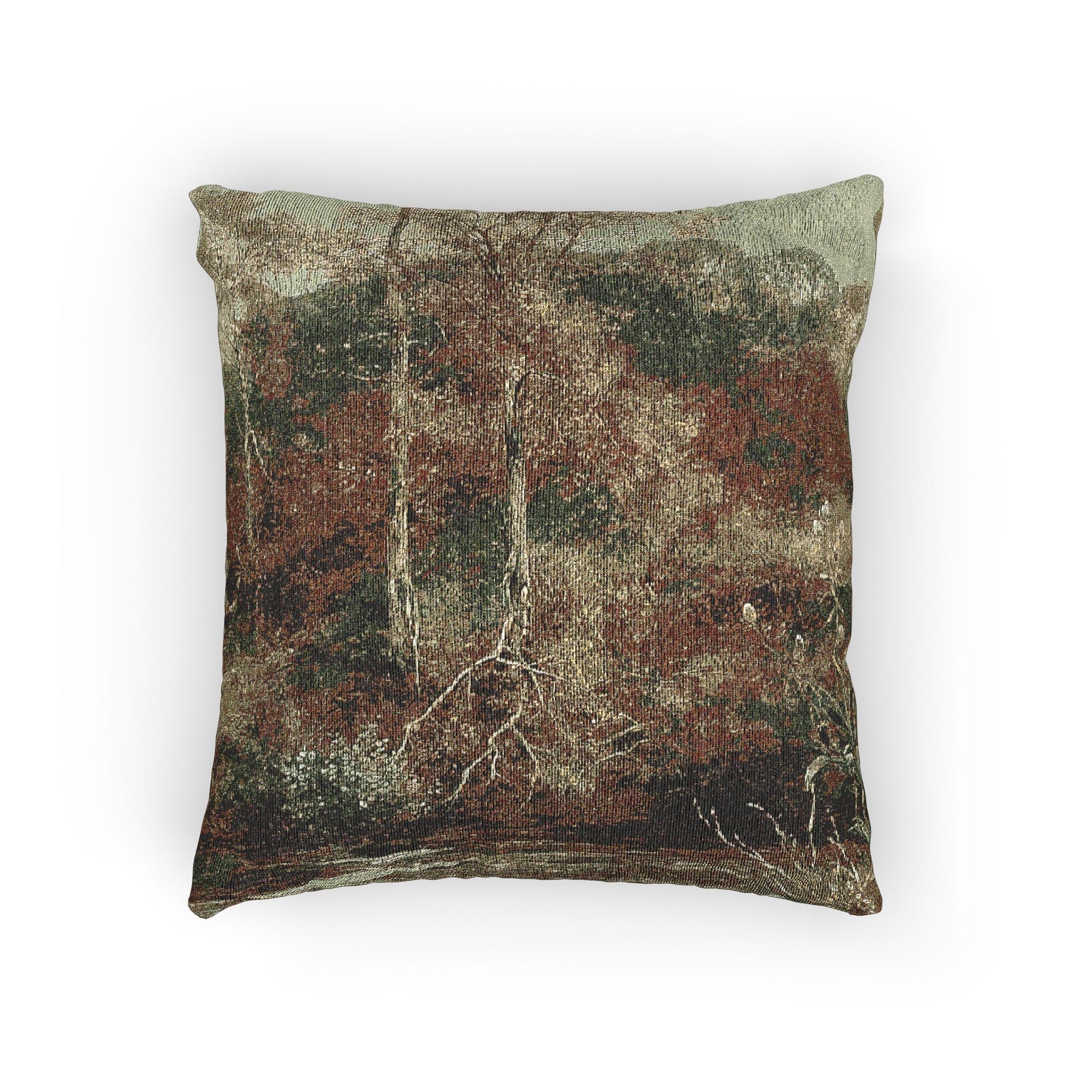 David Bates - Autumn River Scene, The Brook | Woven Pillow