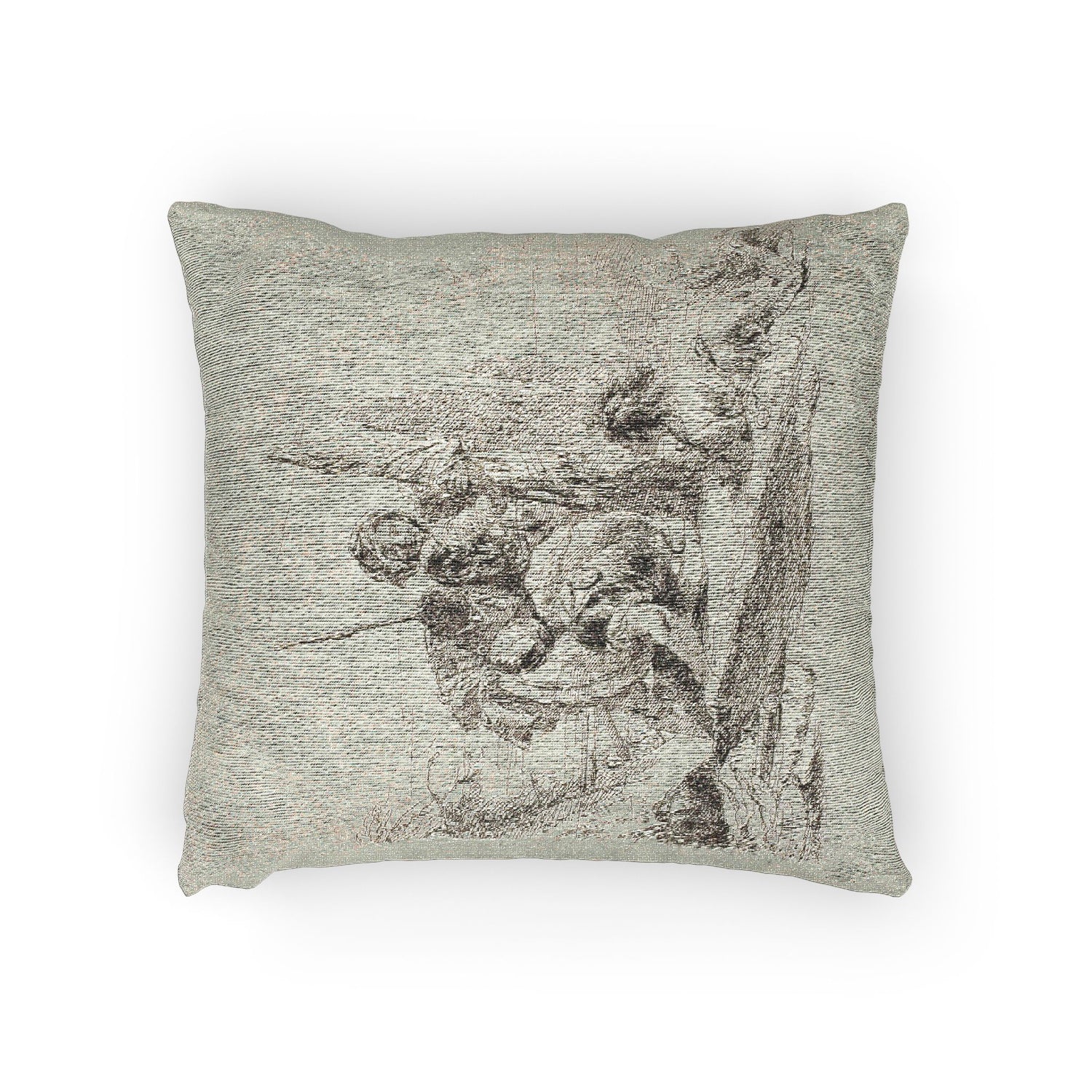 Three Soldiers and a Boy - Giovanni Battista Tiepolo Pillow