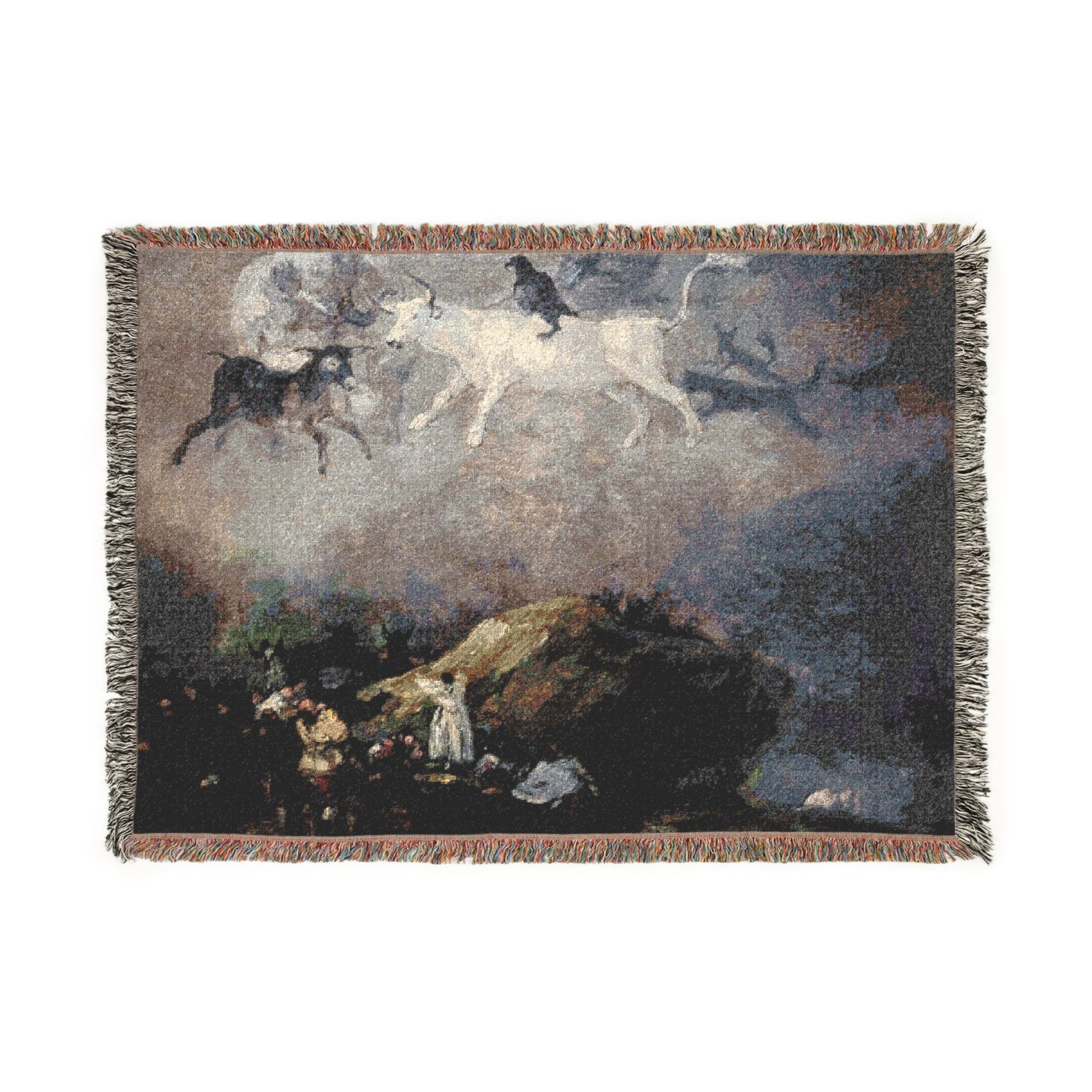 Caprice - Francisco de Goya Tapestry Blanket