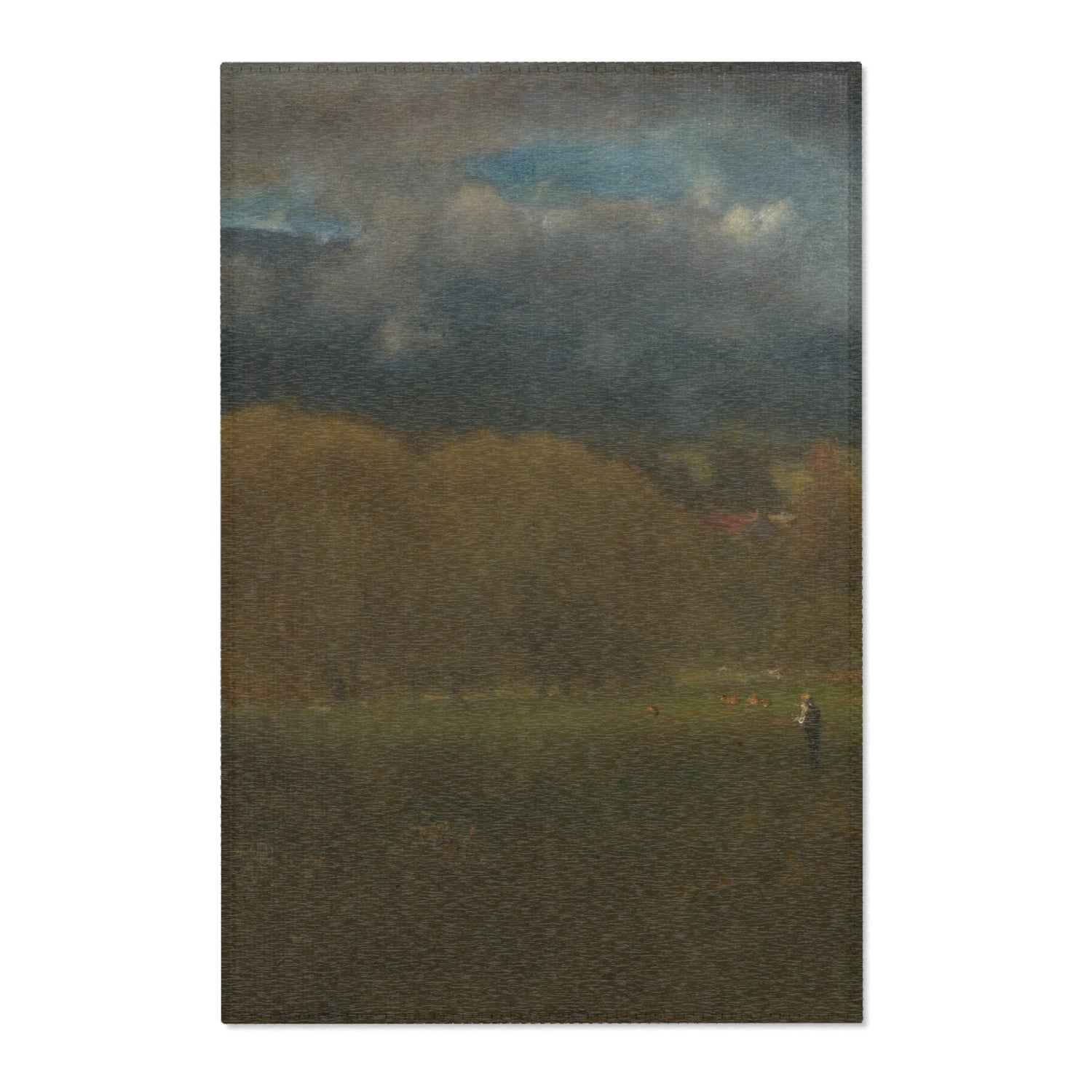 Sunlit Valley - George Inness Area Rug