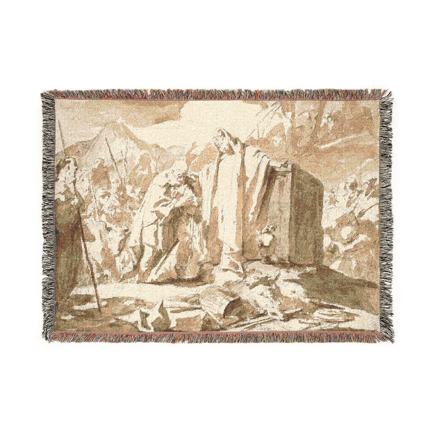 The Meeting of Abraham and Melchizedek - Giovanni Battista Tiepolo Tapestry Blanket