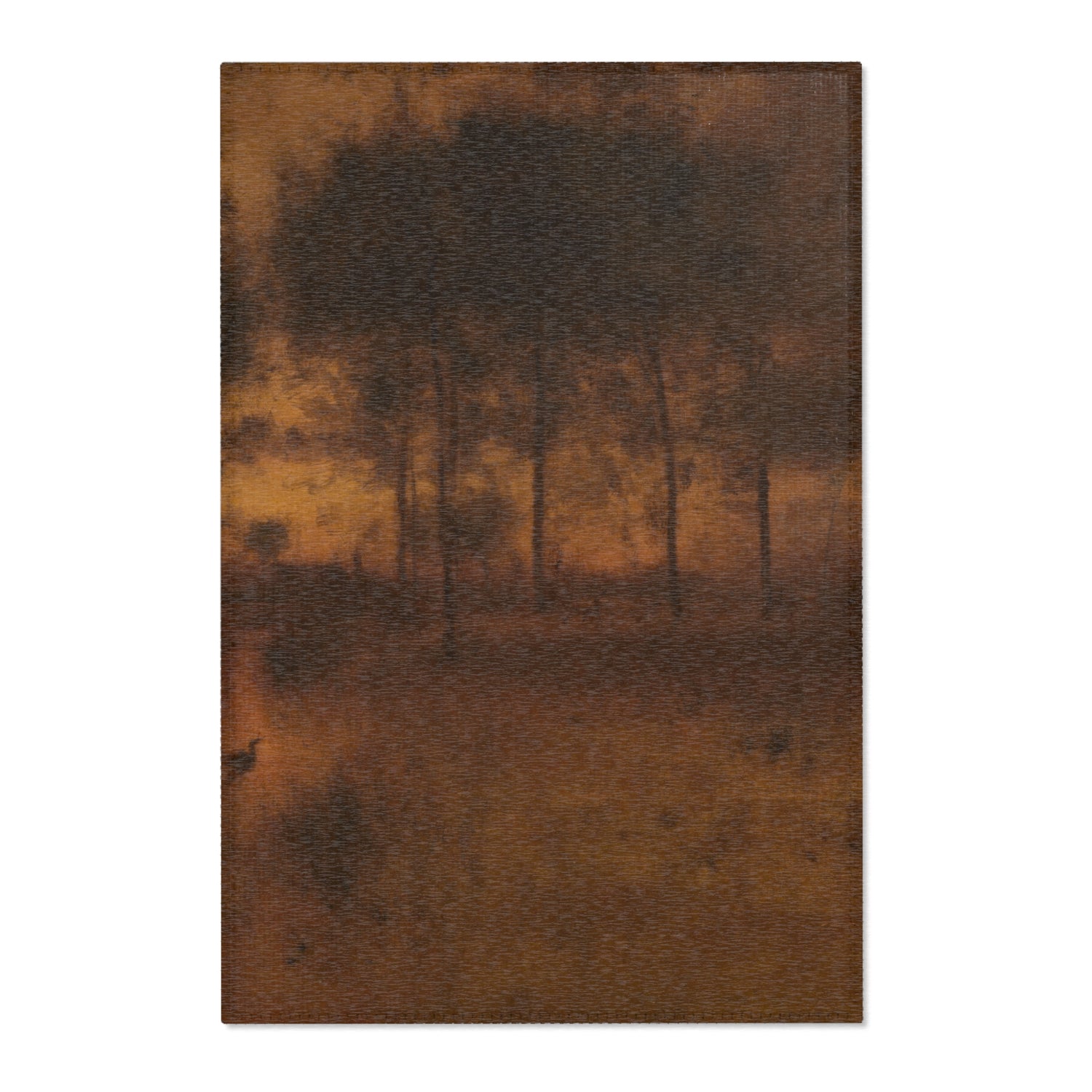 The Home of the Heron - George Inness Area Rug