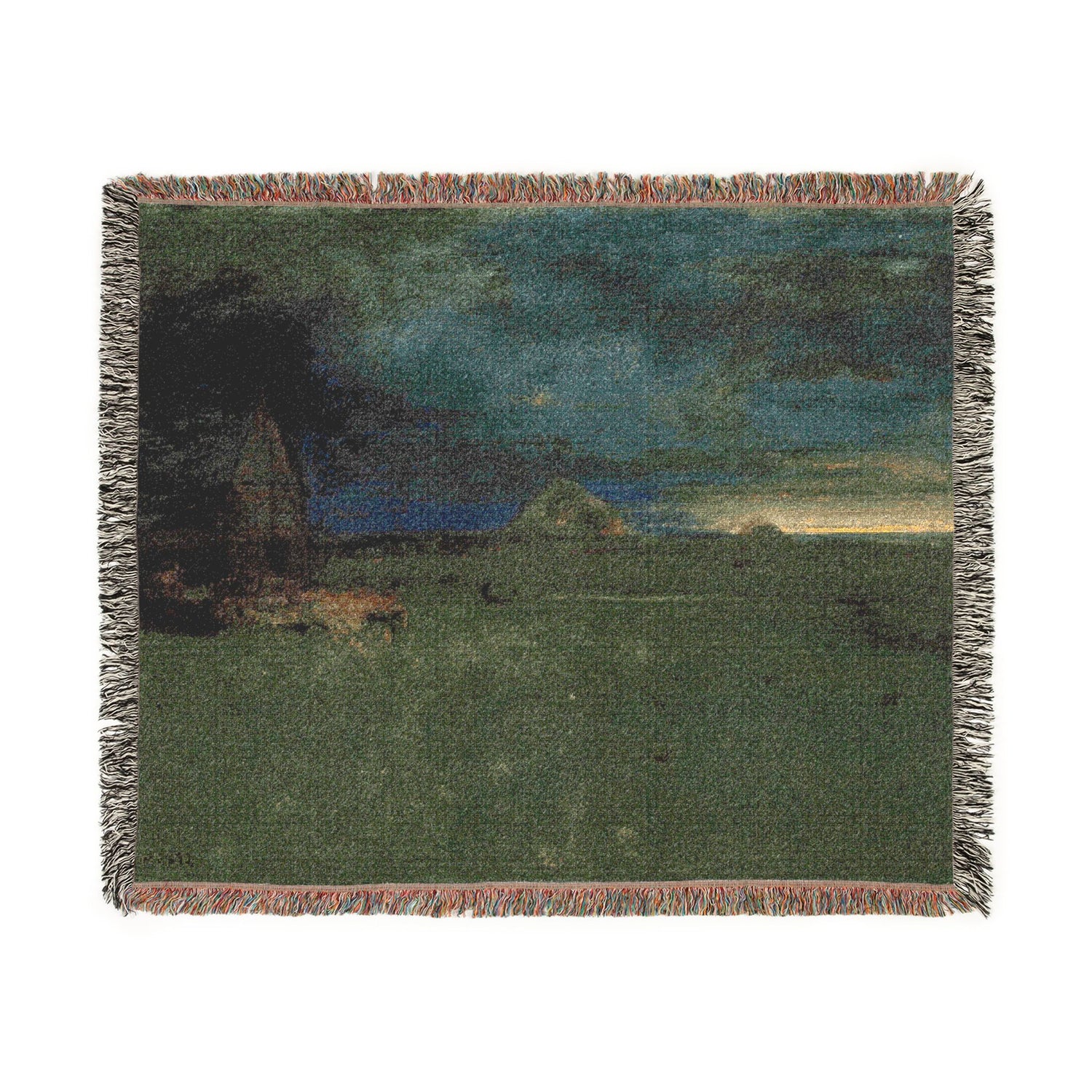 The Lonely Farm, Nantucket - George Inness Tapestry Blanket