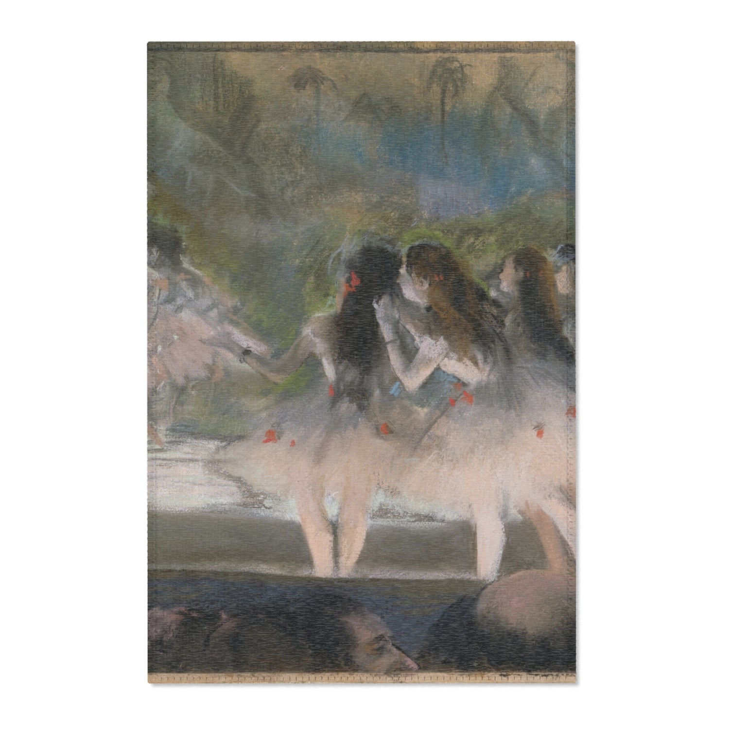 Ballet at the Paris Opéra - Hilaire Germain Edgar Degas Area Rug