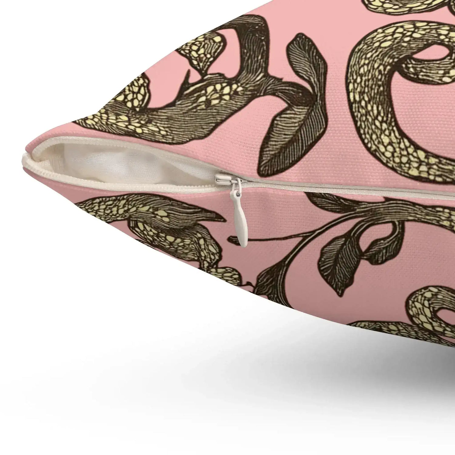 Serpentine Sigil Throw Pillow