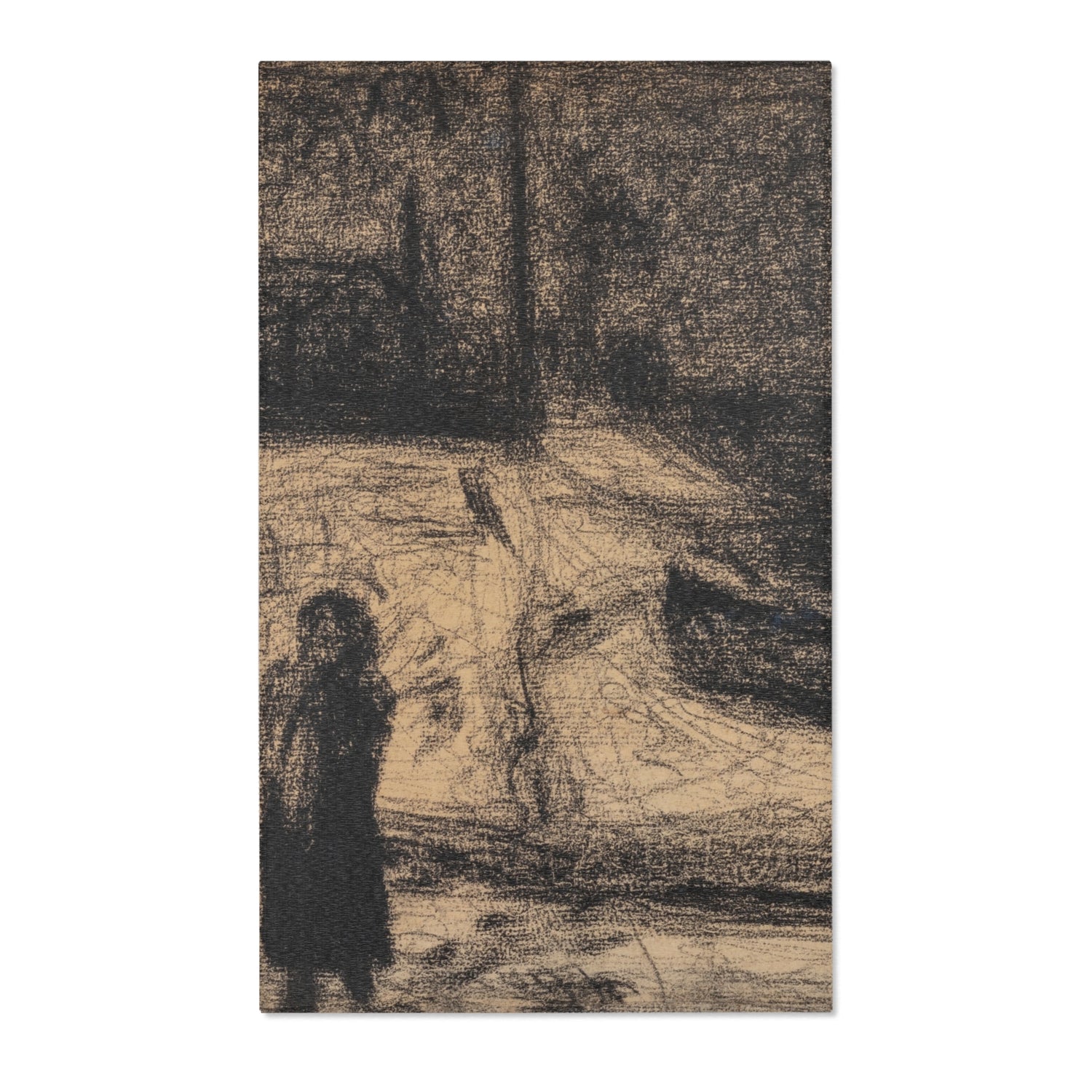 The Zone - Georges Seurat Area Rug