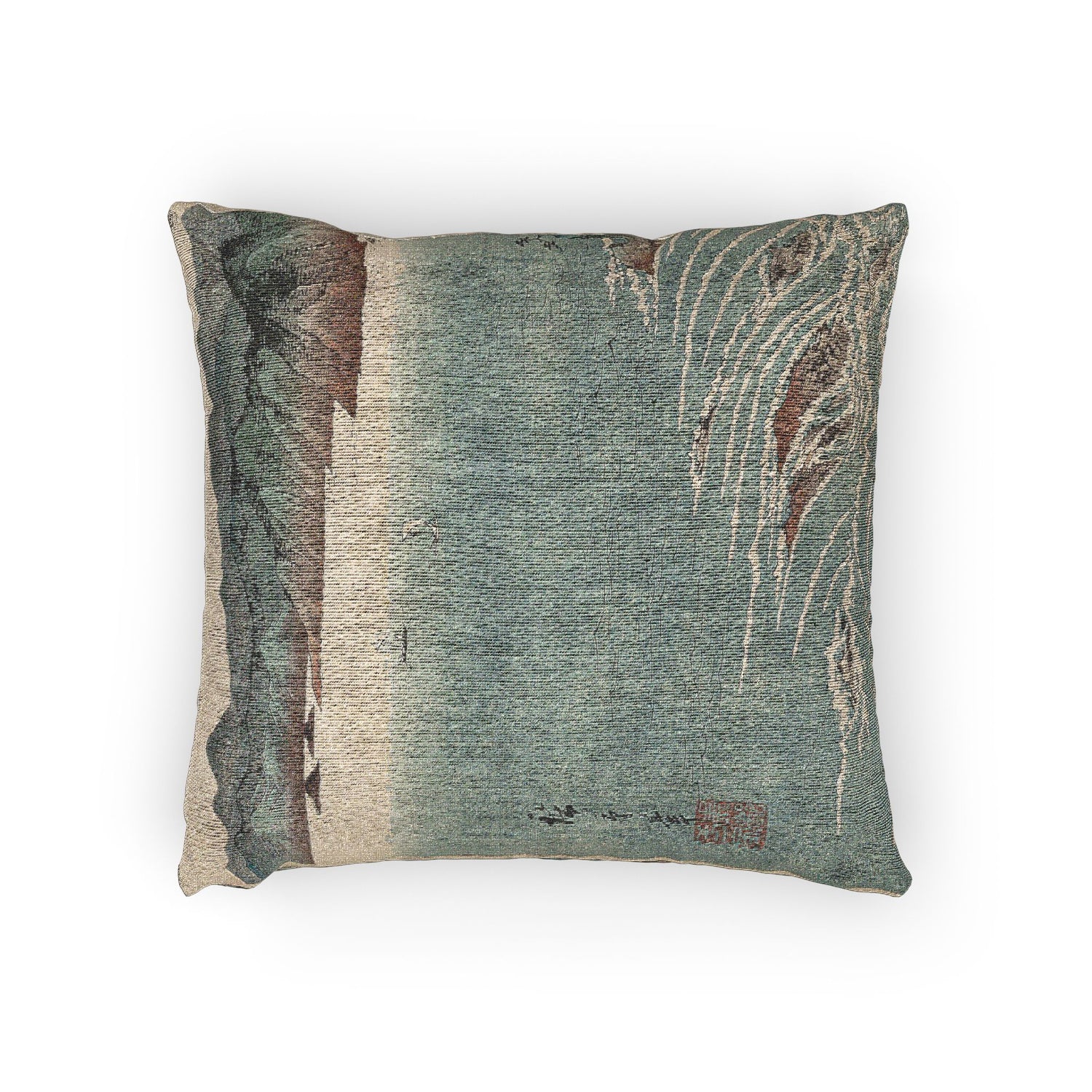 The Whirlpools of Awa - Utagawa Hiroshige Pillow