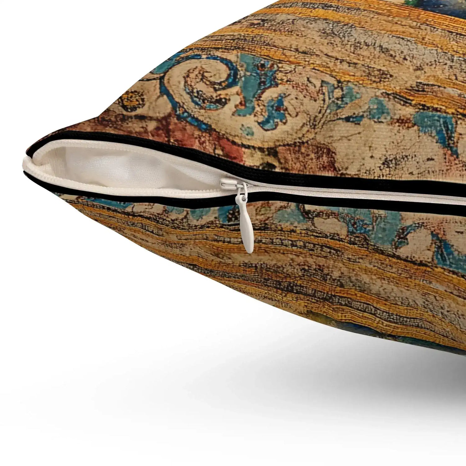 Traditional Thai Mythical Figures Throw Pillow