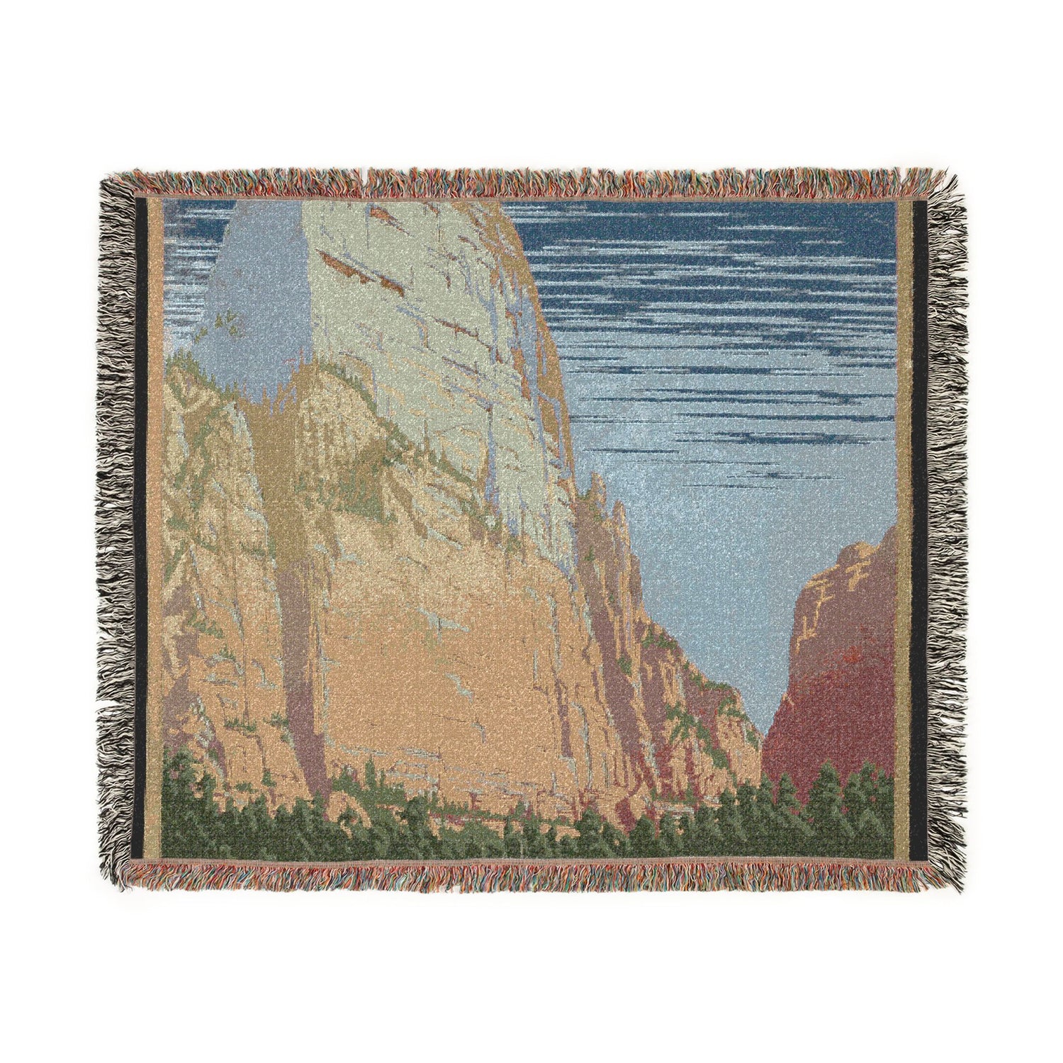 Zion National Park Ranger Naturalist Service Tapestry Blanket