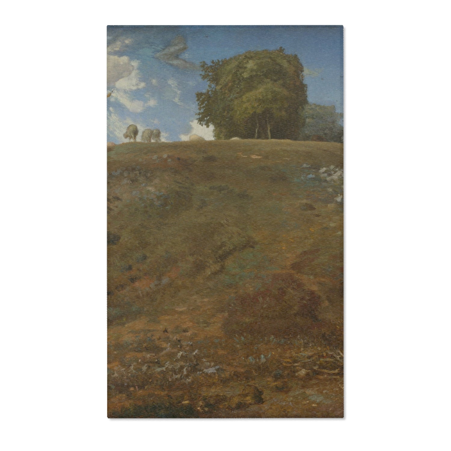 In the Auvergne - Jean François Millet Area Rug