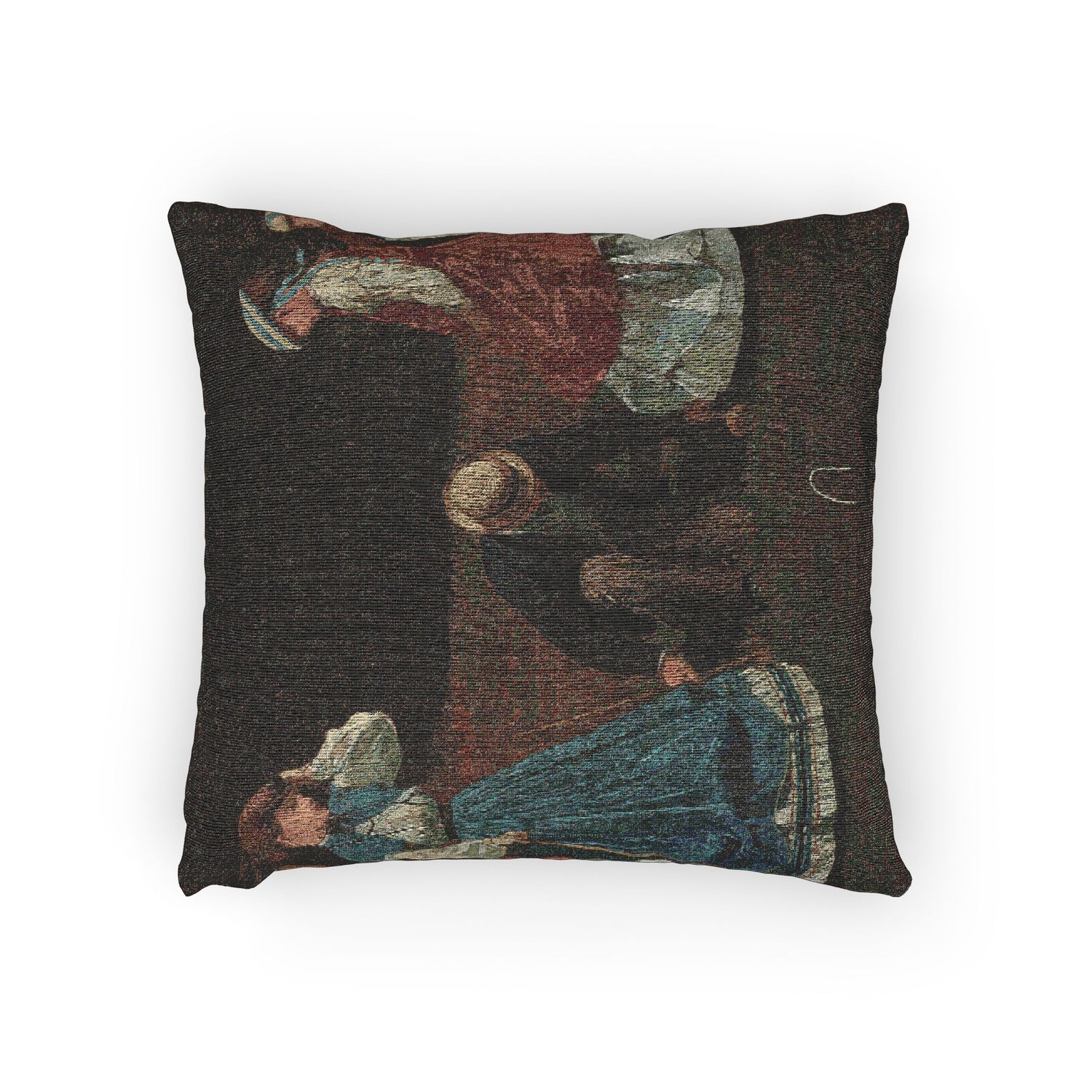 Winslow Homer - Croquet Scene | Woven Pillow