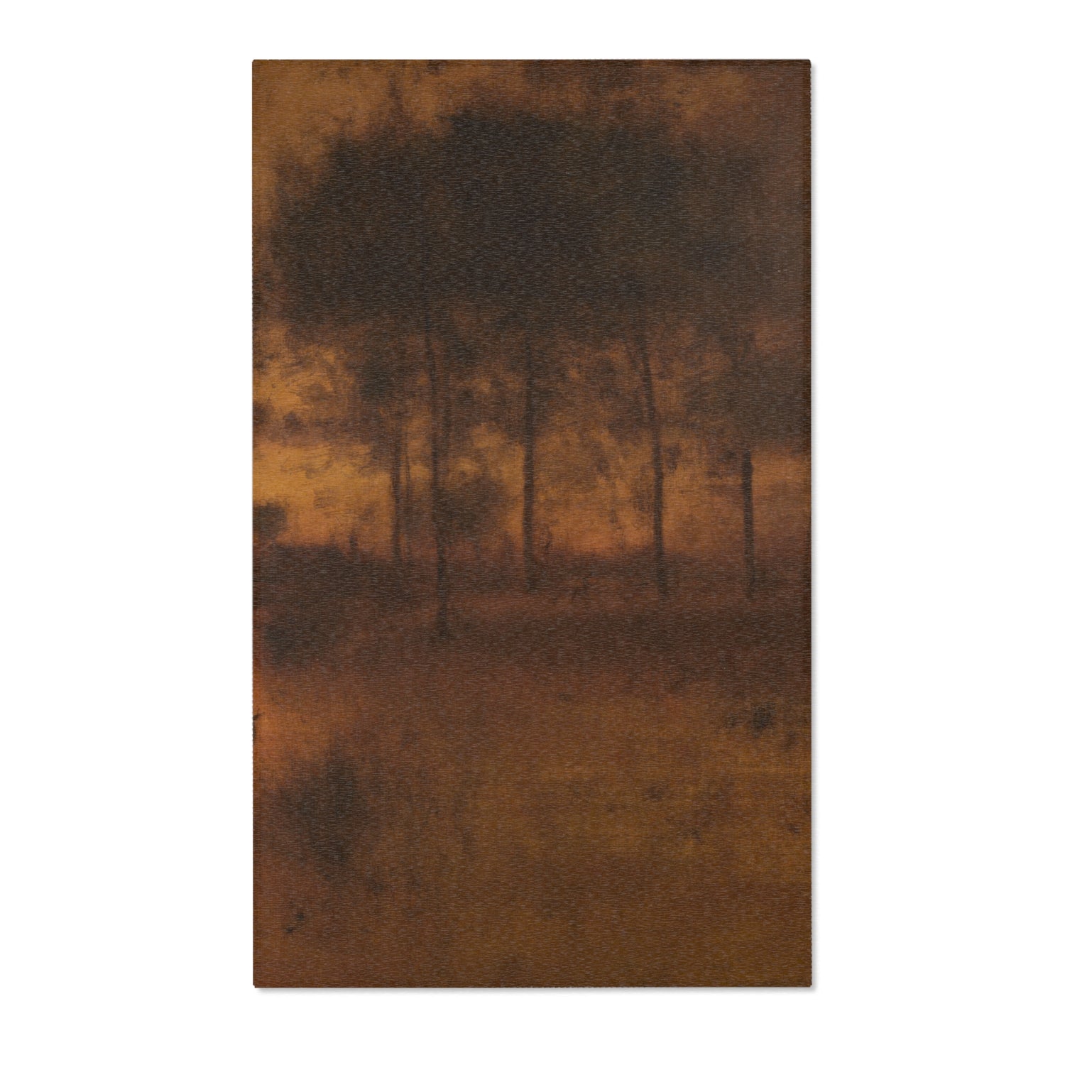 The Home of the Heron - George Inness Area Rug