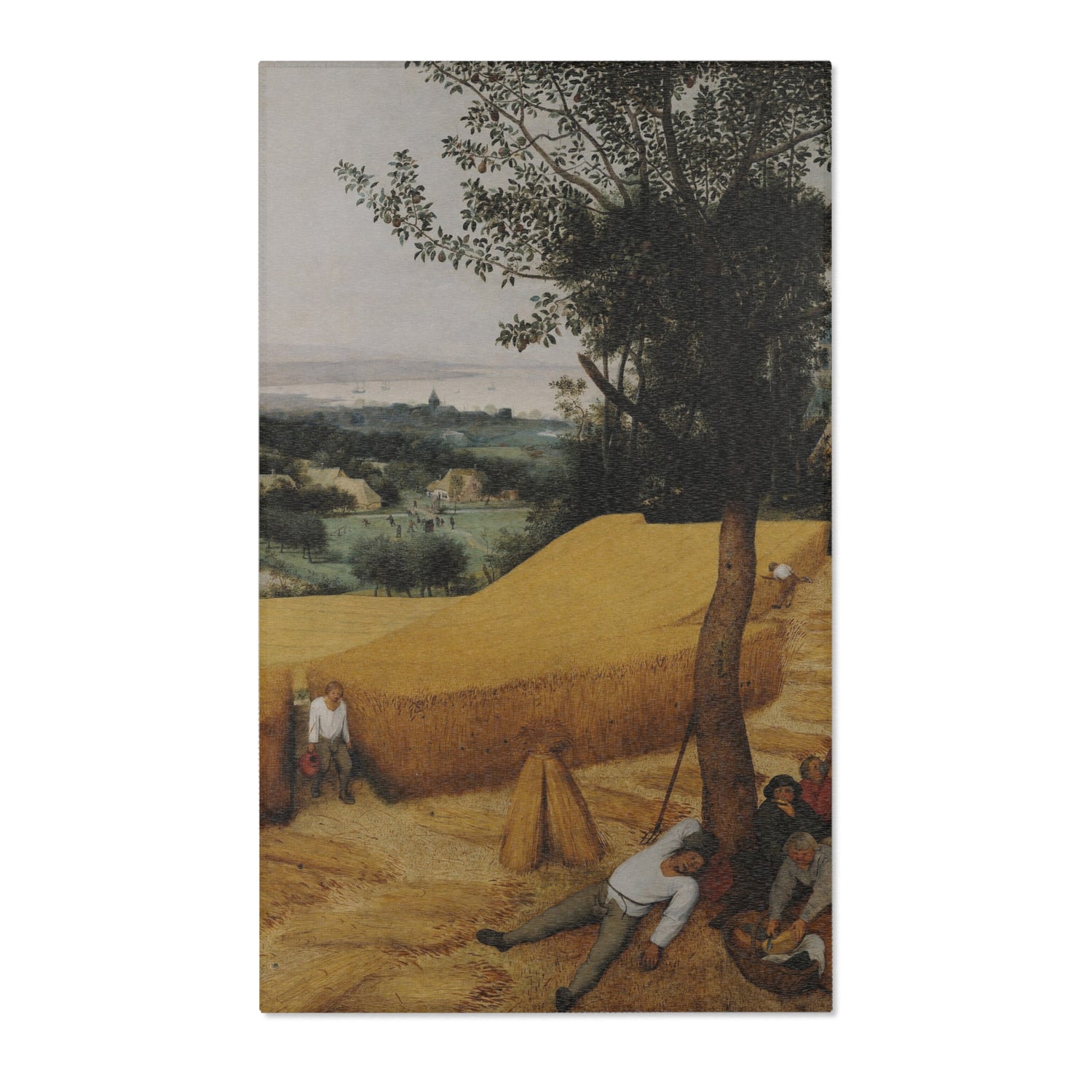 The Harvesters - Pieter Bruegel the Elder Area Rug