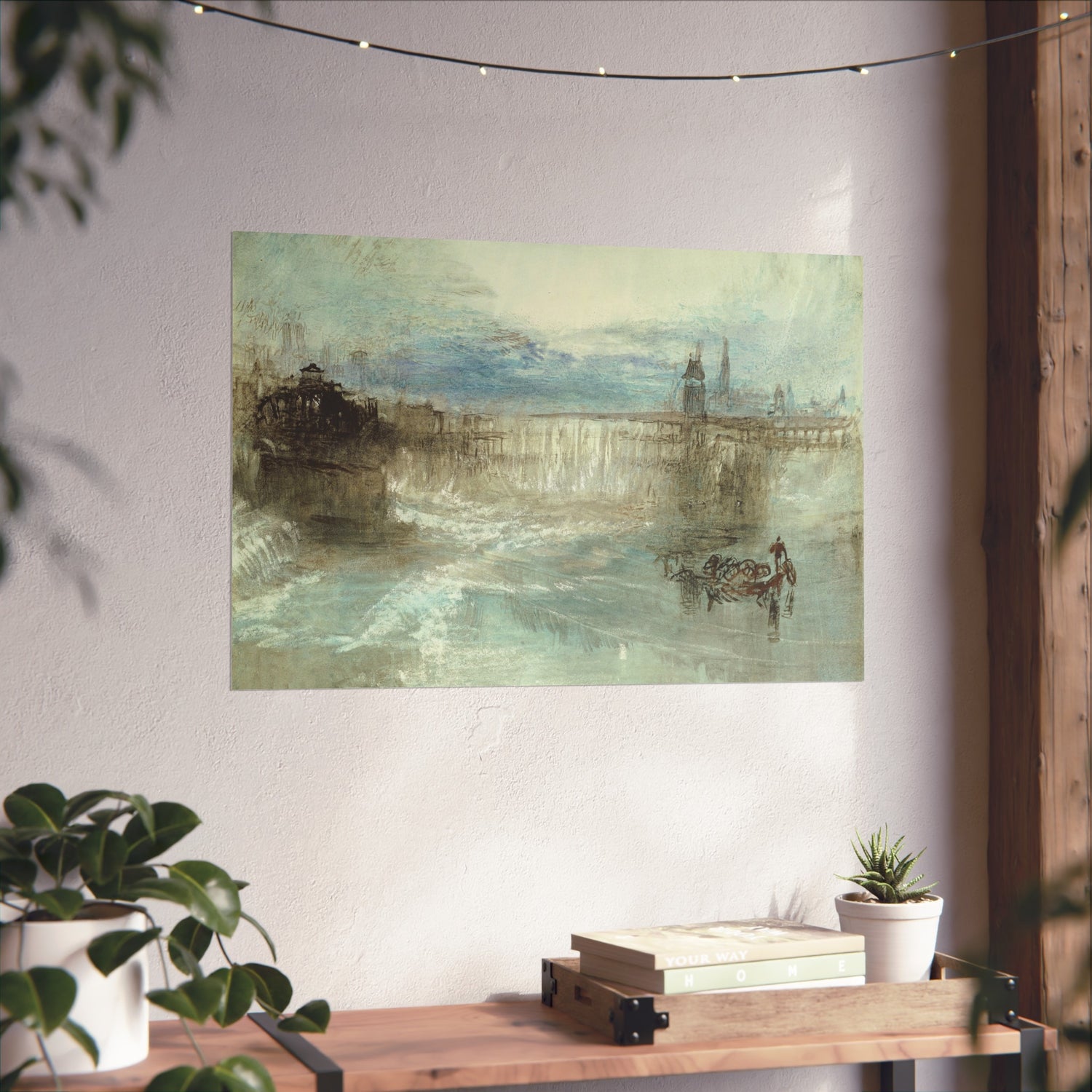 View of Lucerne - Joseph Mallord William Turner Fine Art Poster
