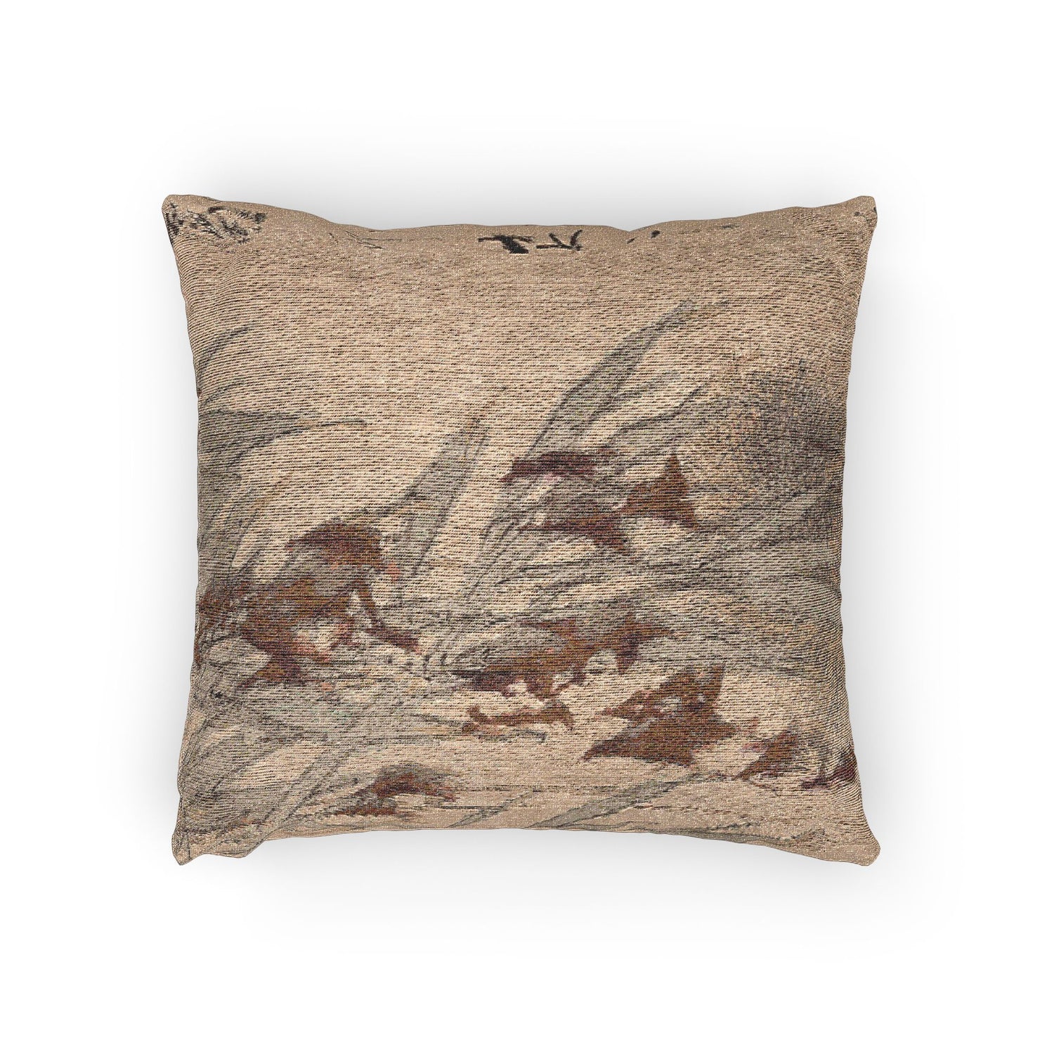 037_bamboo-and-squirrel | Woven Pillow - MAIA HOMES