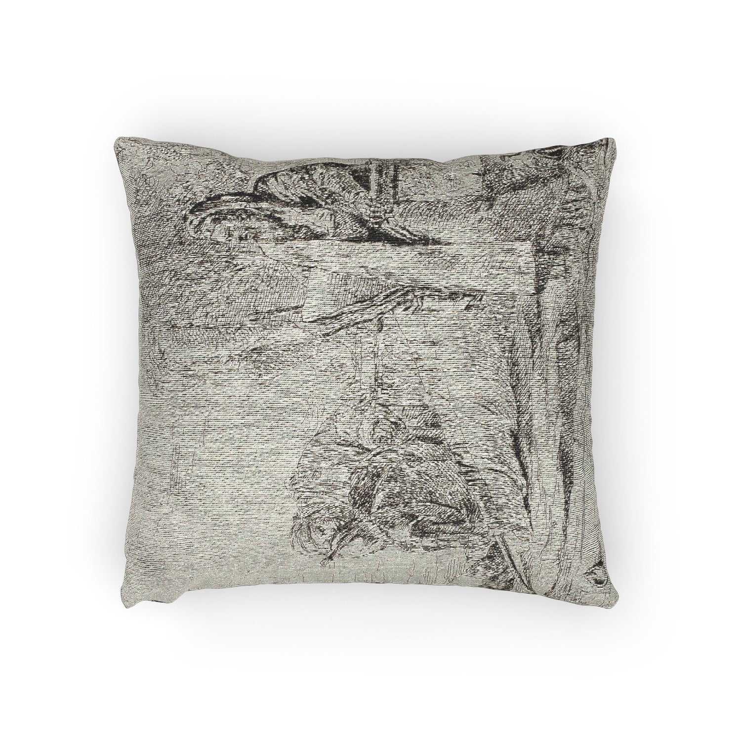 Standing Philosopher and Two Other Figures - Giovanni Battista Tiepolo Pillow