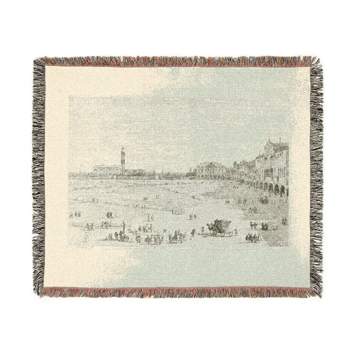 Prà della Valle - Canaletto Tapestry Blanket
