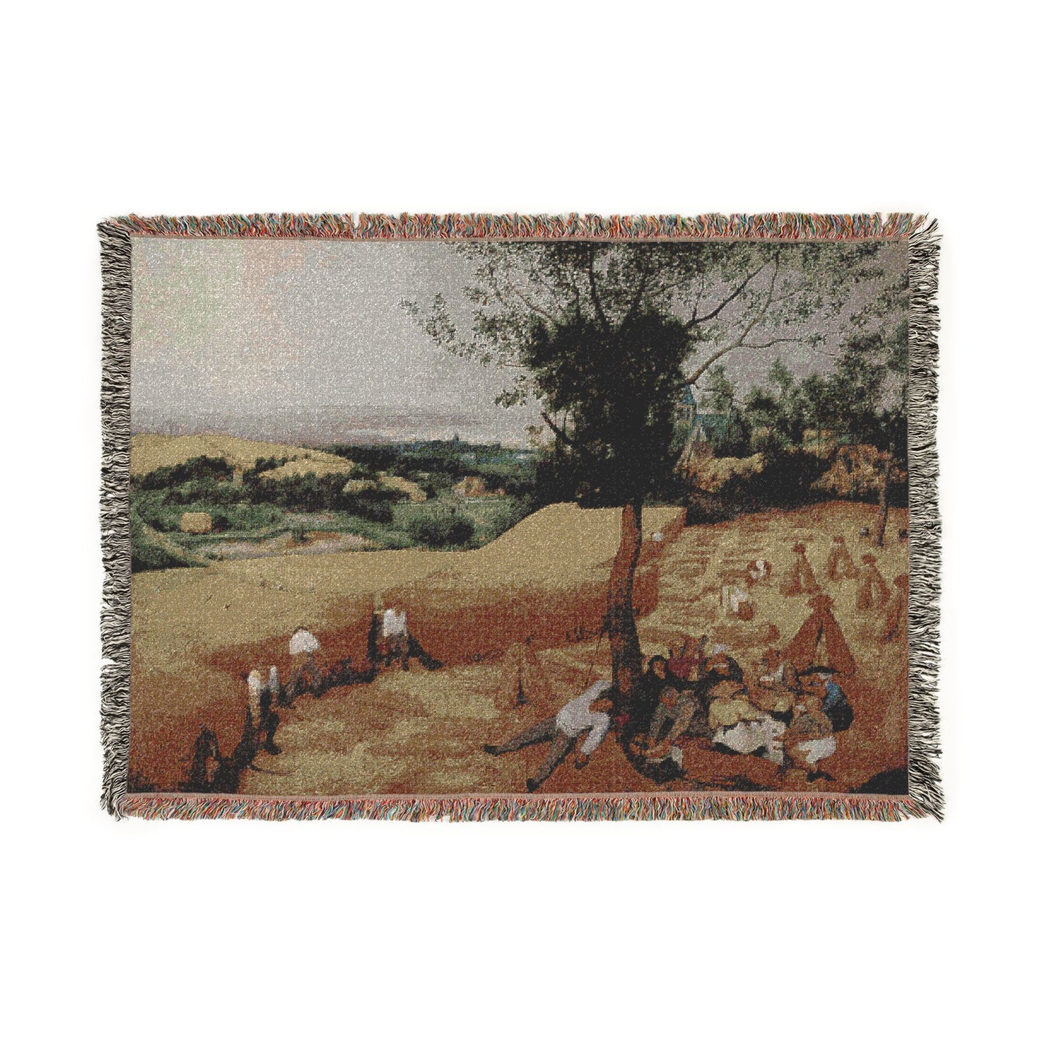The Harvesters - Pieter Bruegel the Elder Tapestry Blanket
