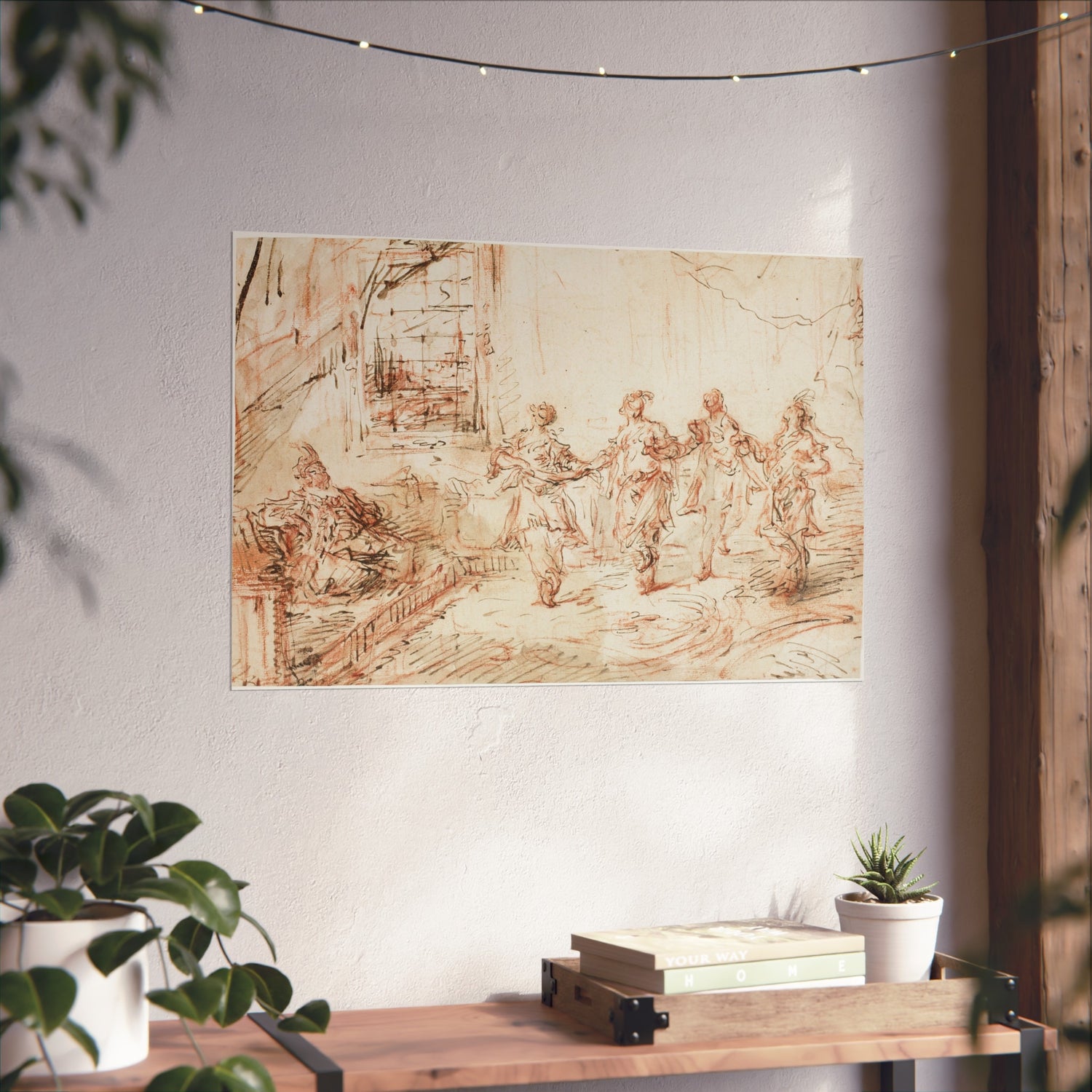 Harem Scene - Francesco Guardi Fine Art Poster