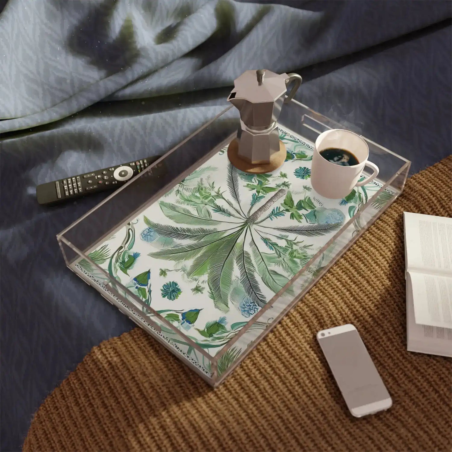 Jungle Treasures Palm Serving Tray