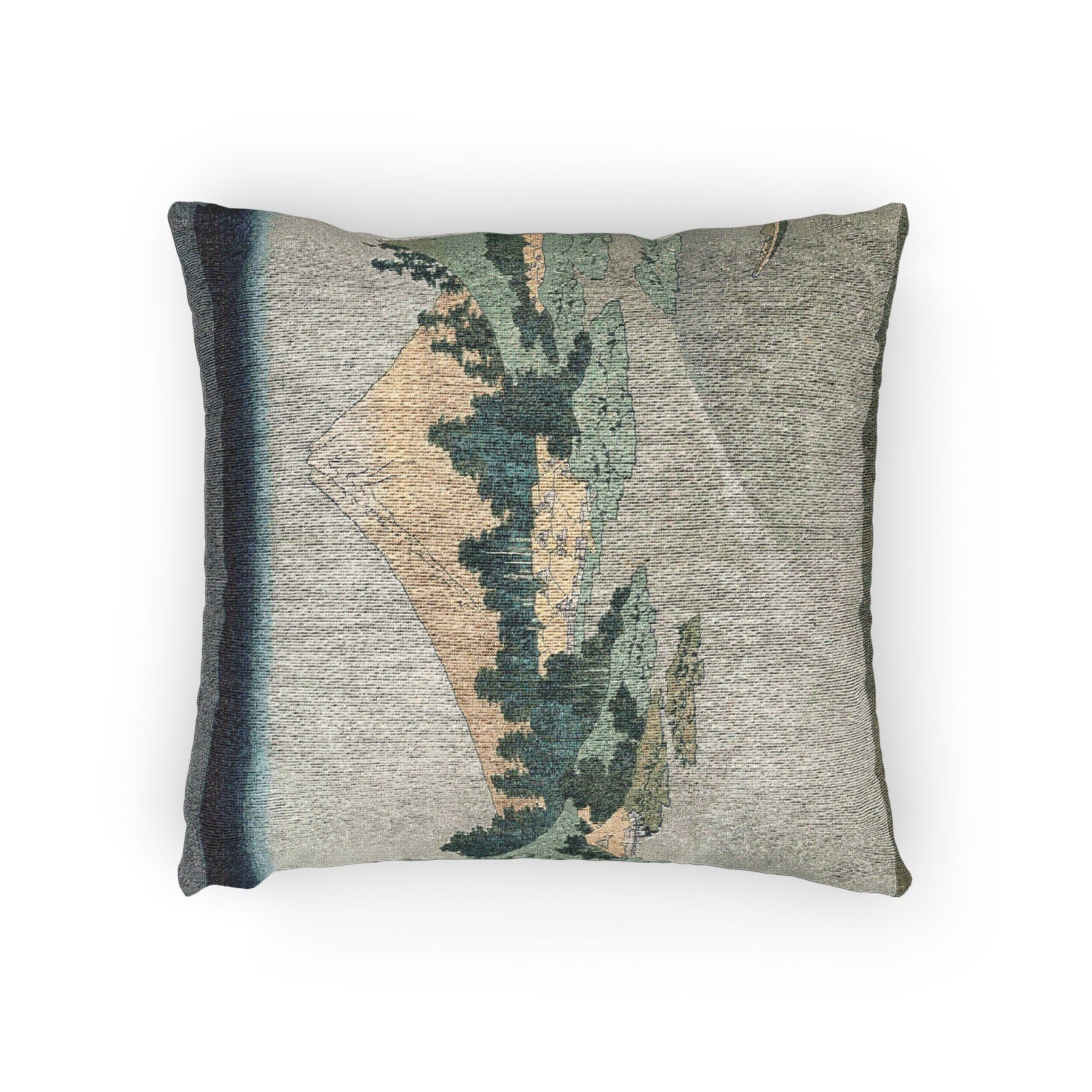Reflection of Fuji Lake Misaka - Katsushika Hokusai Pillow