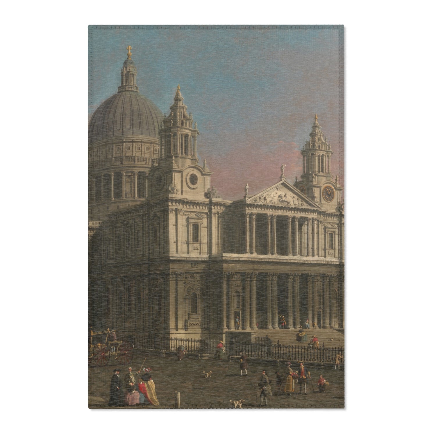 St. Paul's Cathedral - Canaletto Area Rug