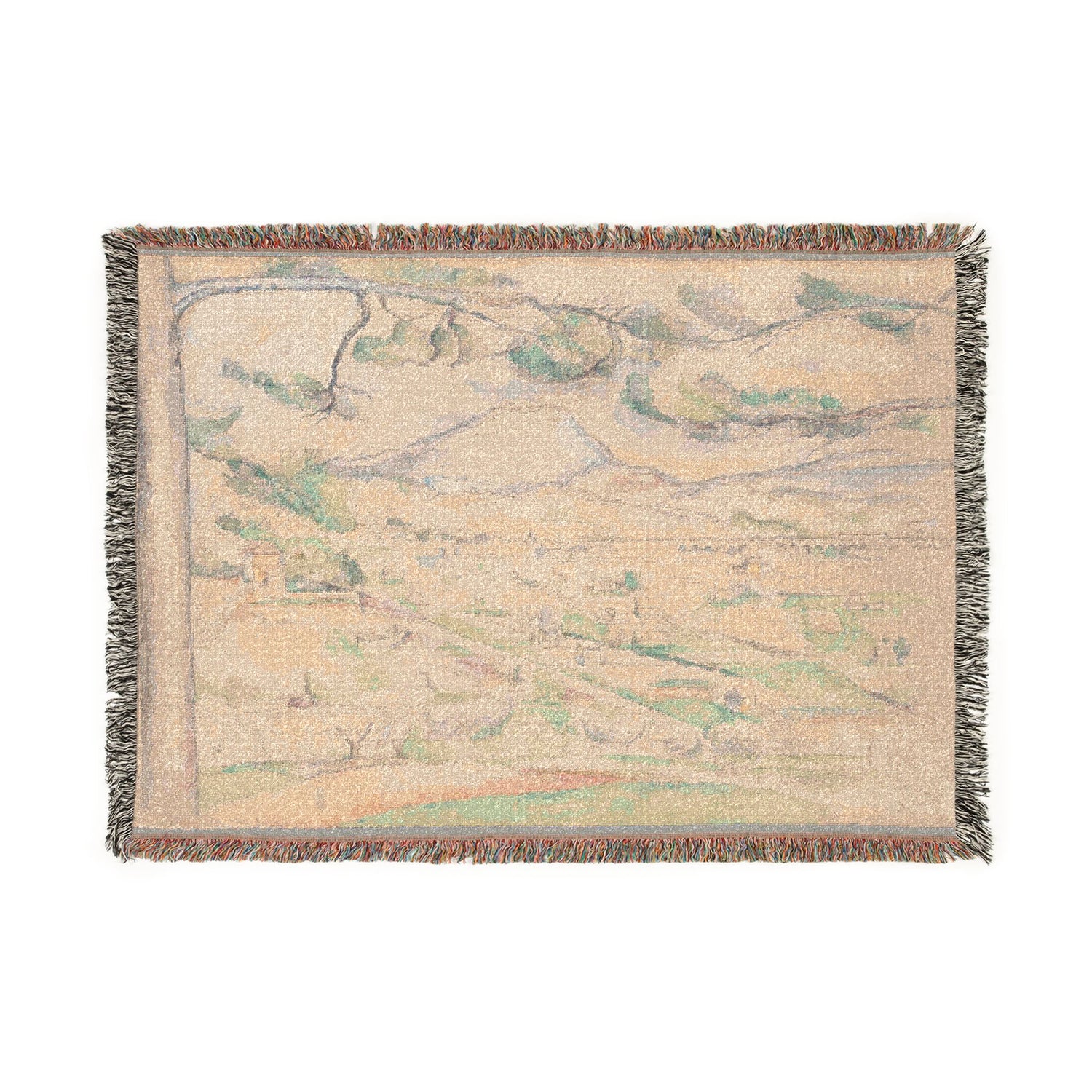 Montagne Sainte-Victoire - Paul Cezanne Tapestry Blanket