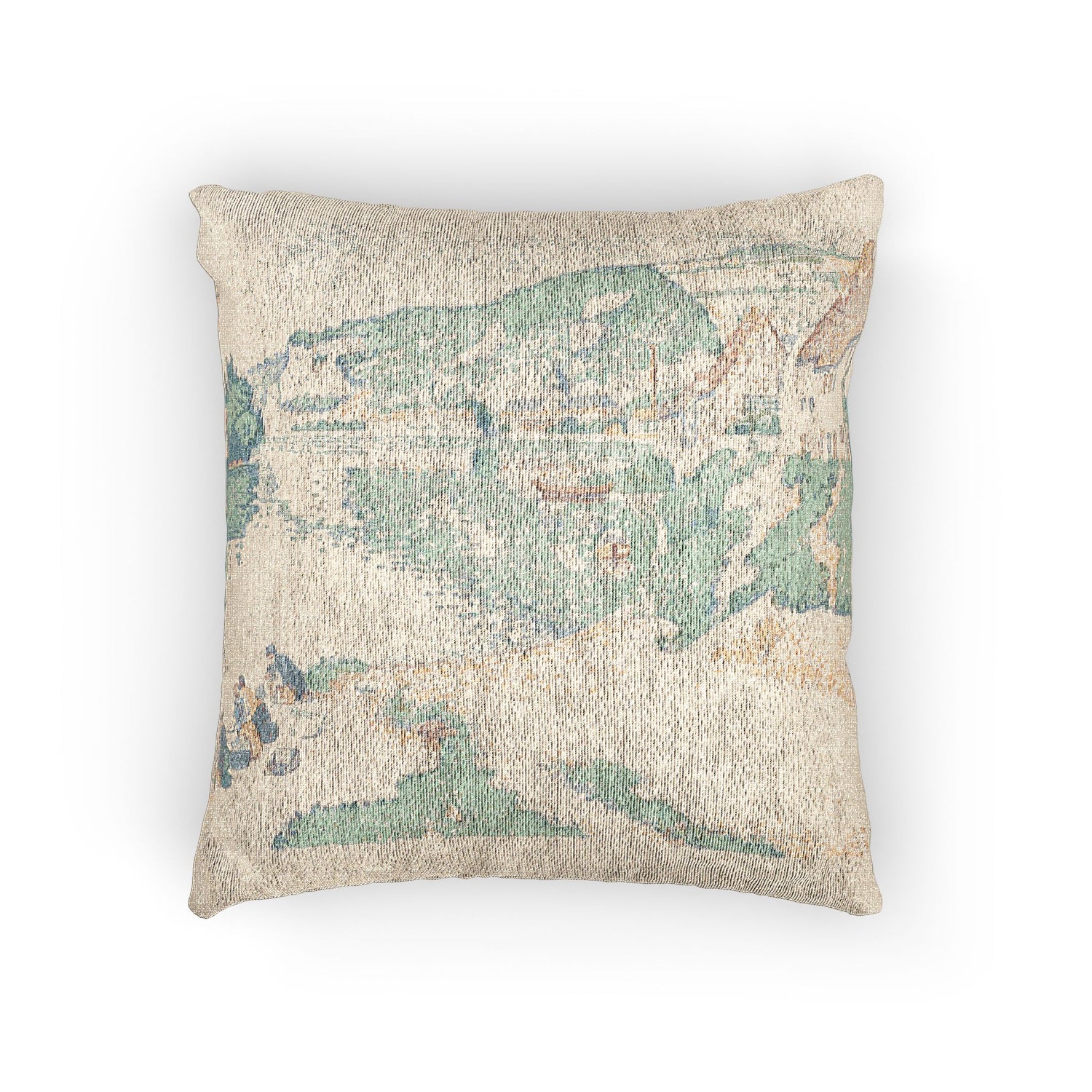 Paul Signac - The Andelys | Woven Pillow
