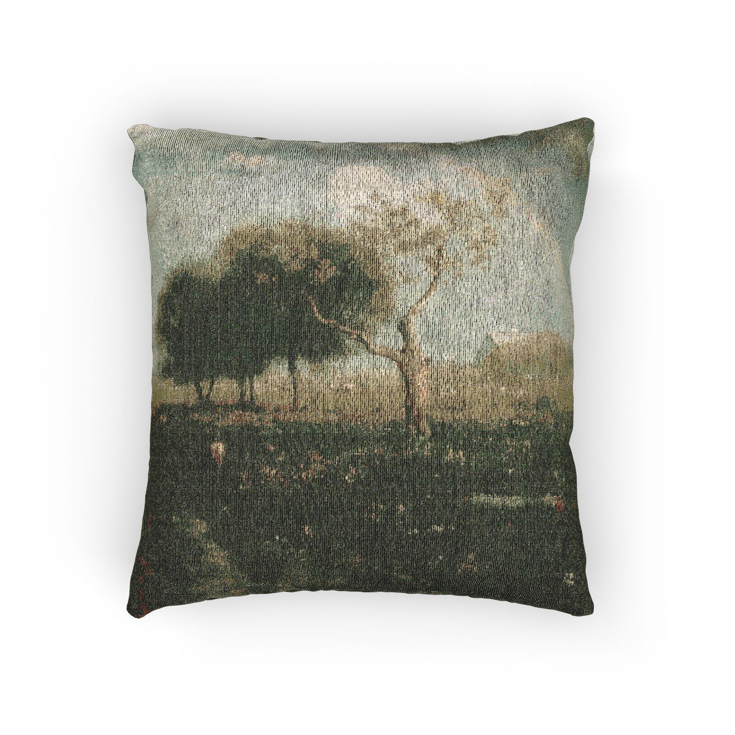 George Inness - After a Summer Shower | Woven Pillow