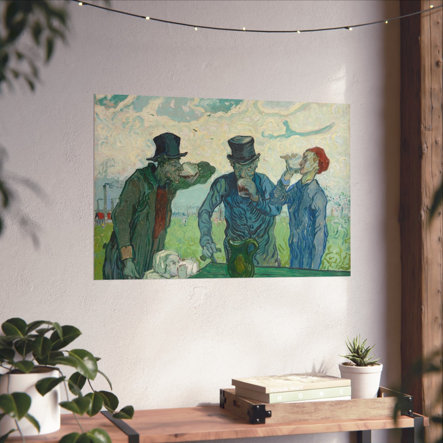 The Drinkers - Vincent van Gogh Fine Art Poster