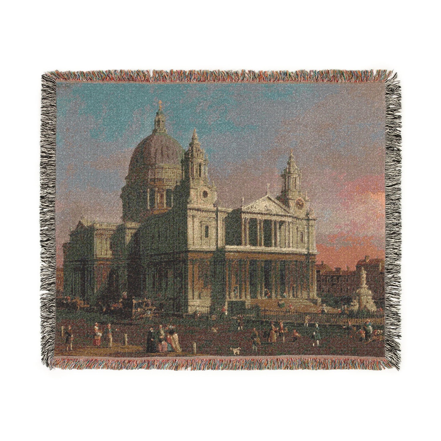St. Paul's Cathedral - Canaletto Tapestry Blanket