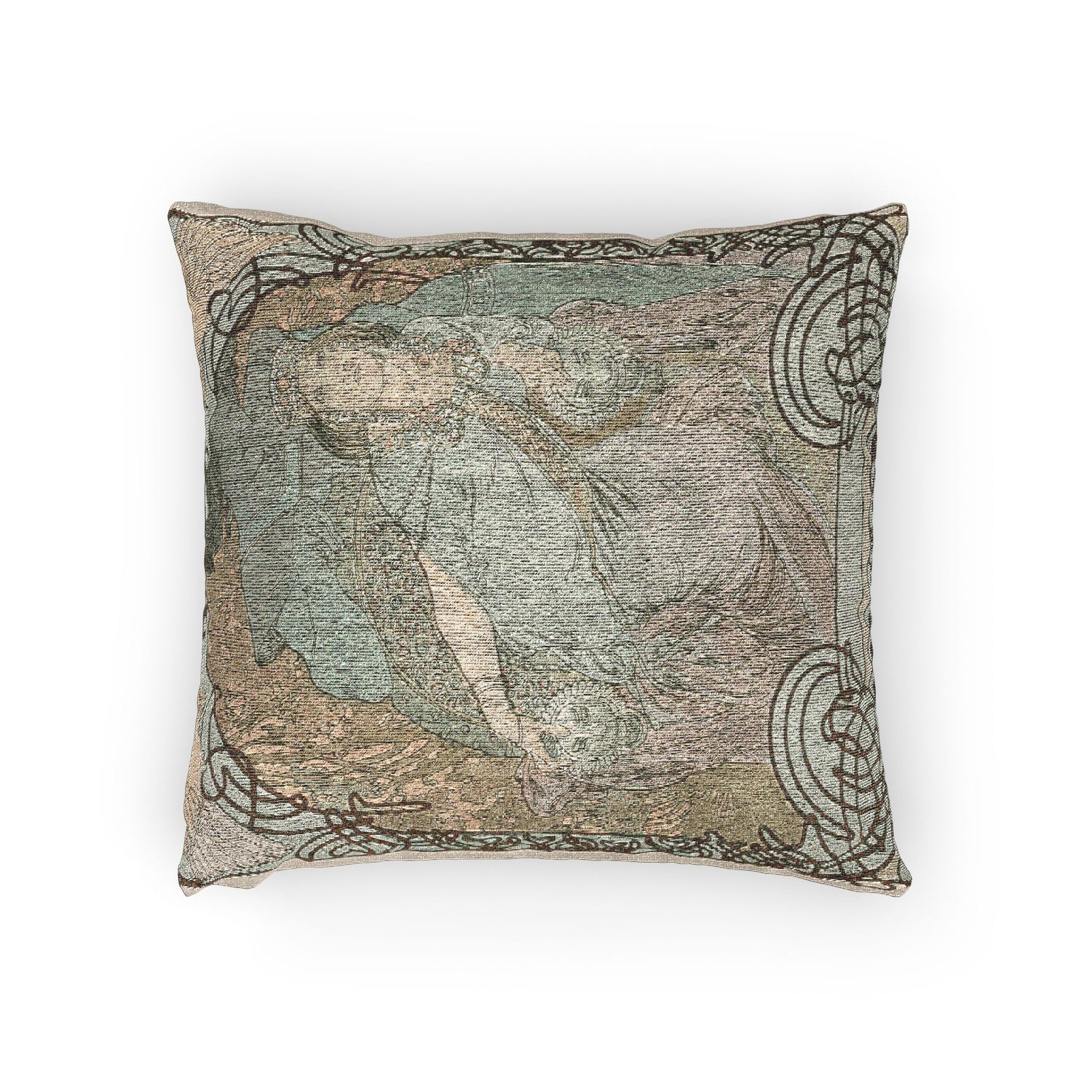 Ilsee Princesse de Tripoli - Alphonse Mucha Pillow