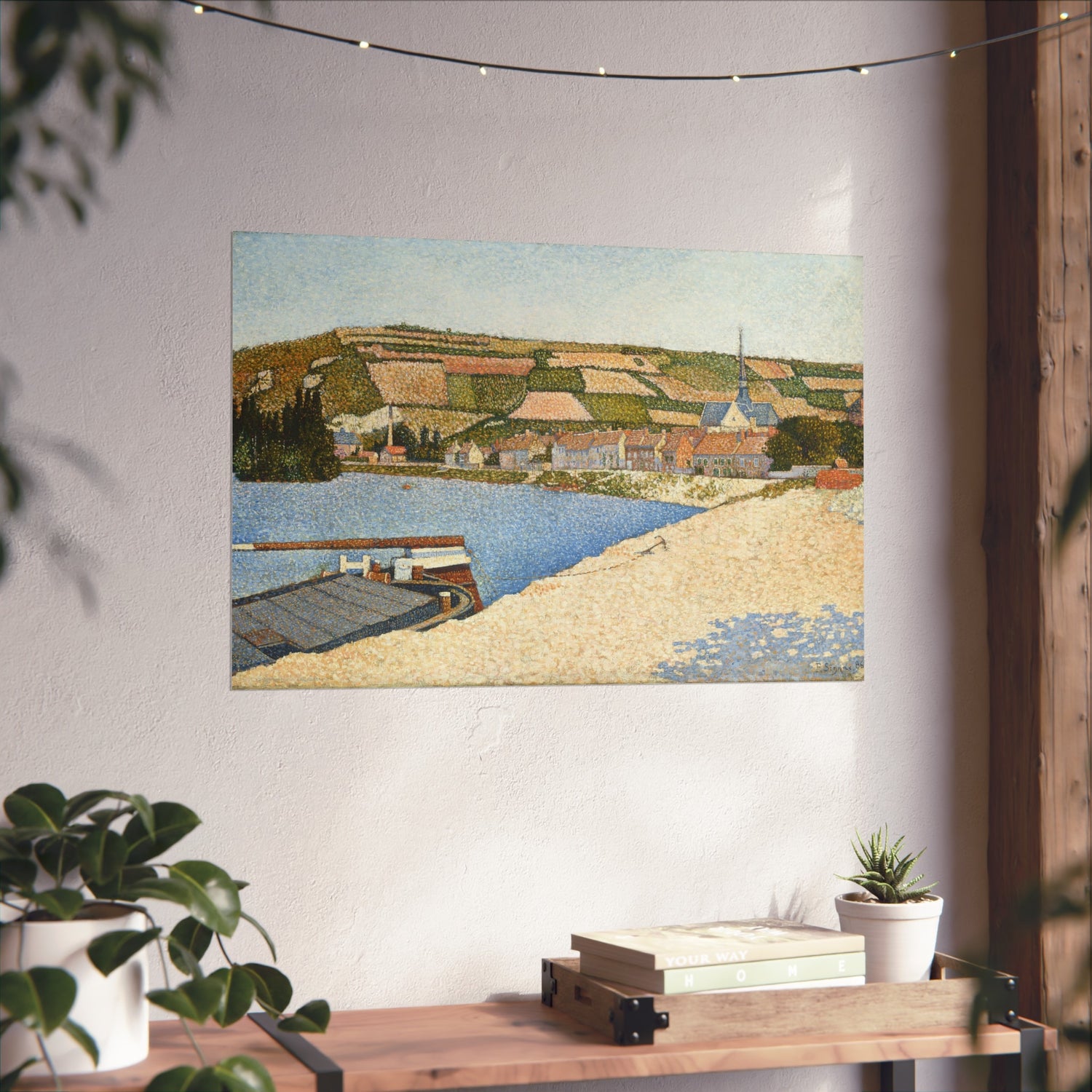 Les Andelys, Côte d'Aval - Paul Signac Fine Art Poster