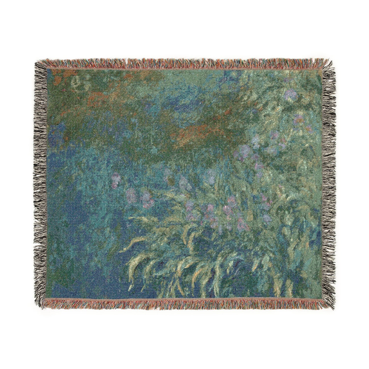 Irises - Claude Monet Tapestry Blanket