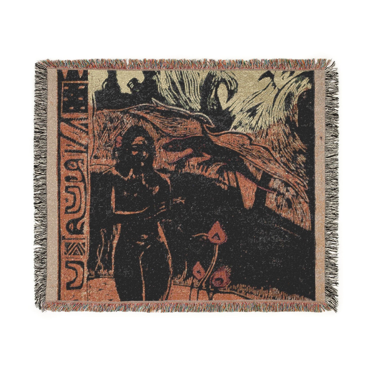 Nave Nave Fenua (Fragrant Isle) Woven Throw Blanket