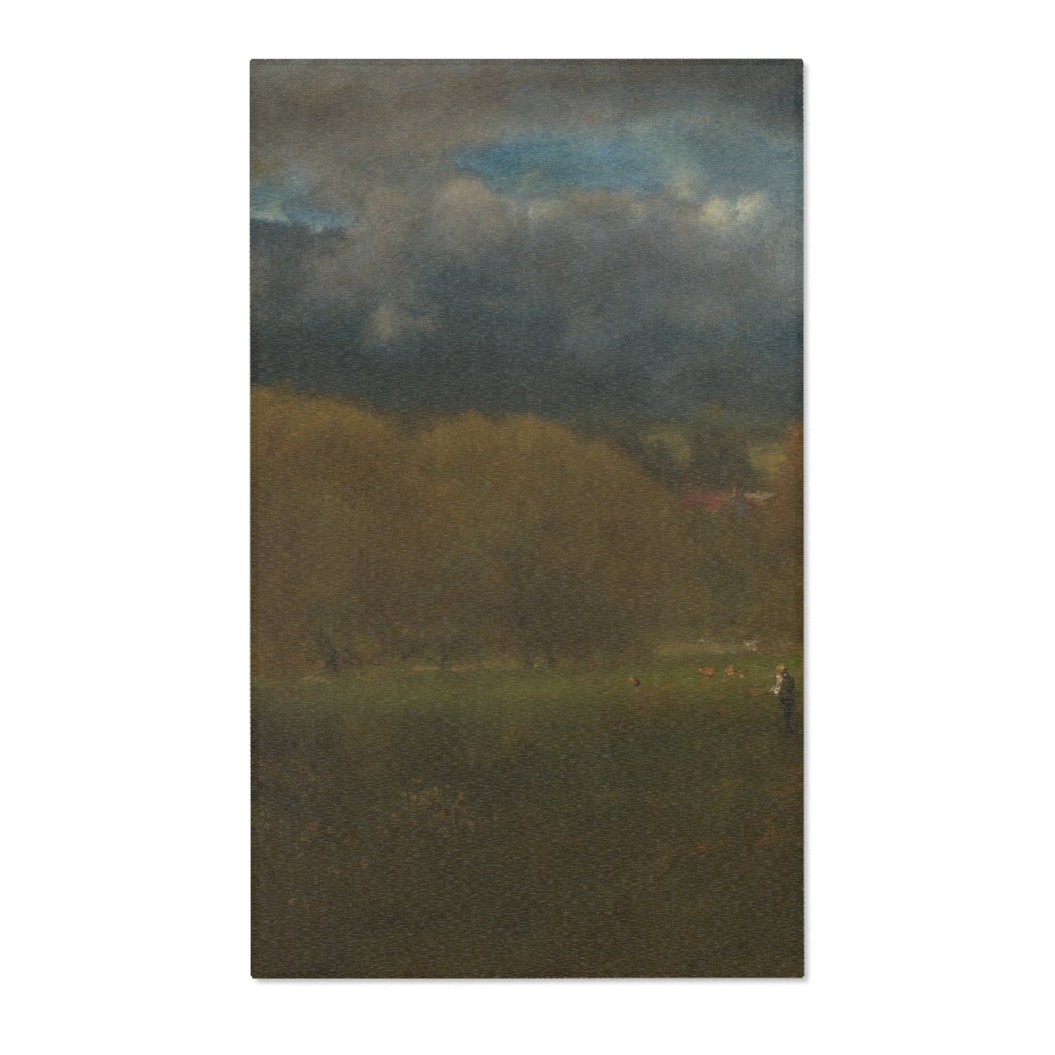 Sunlit Valley - George Inness Area Rug