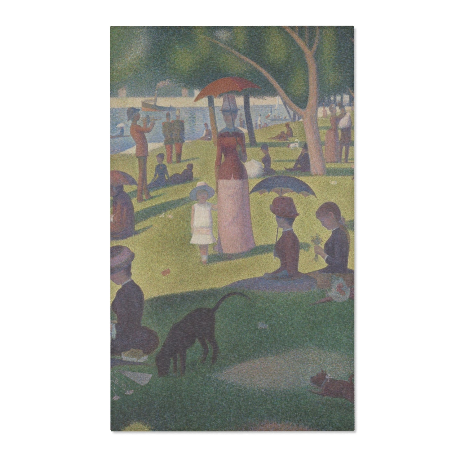 A Sunday on La Grande Jatte - Georges Seurat Area Rug