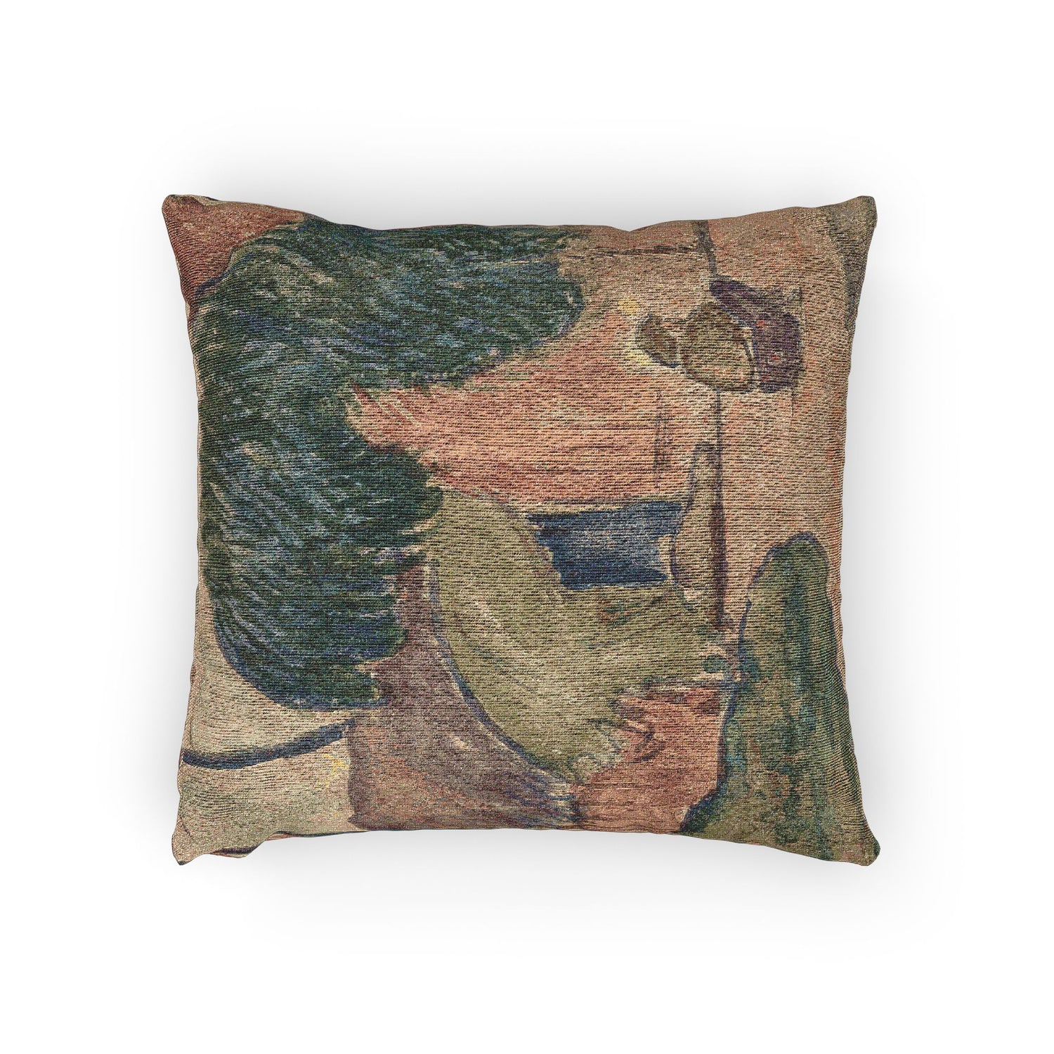 Paul Gauguin - Tahitian Hut | Woven Pillow