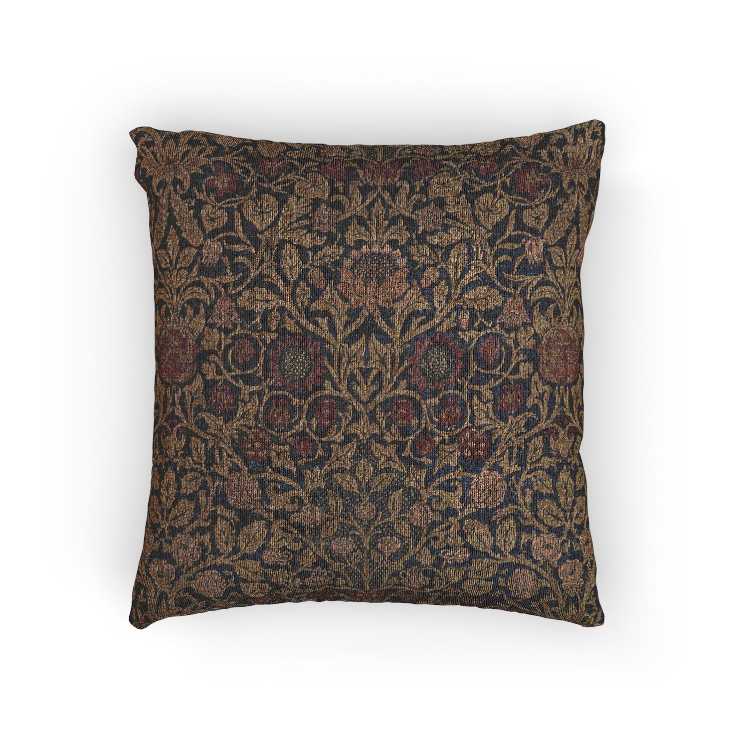Violet and Columbine - William Morris Pillow