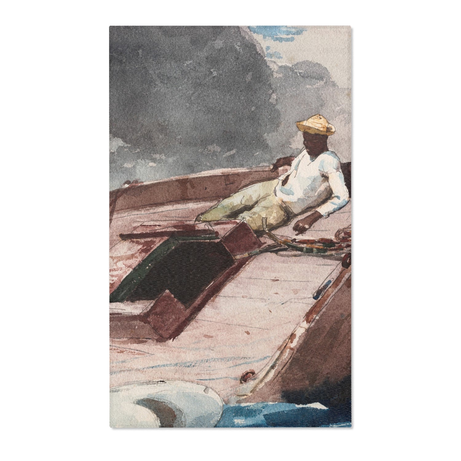 The Gulf Stream - Winslow Homer Area Rug