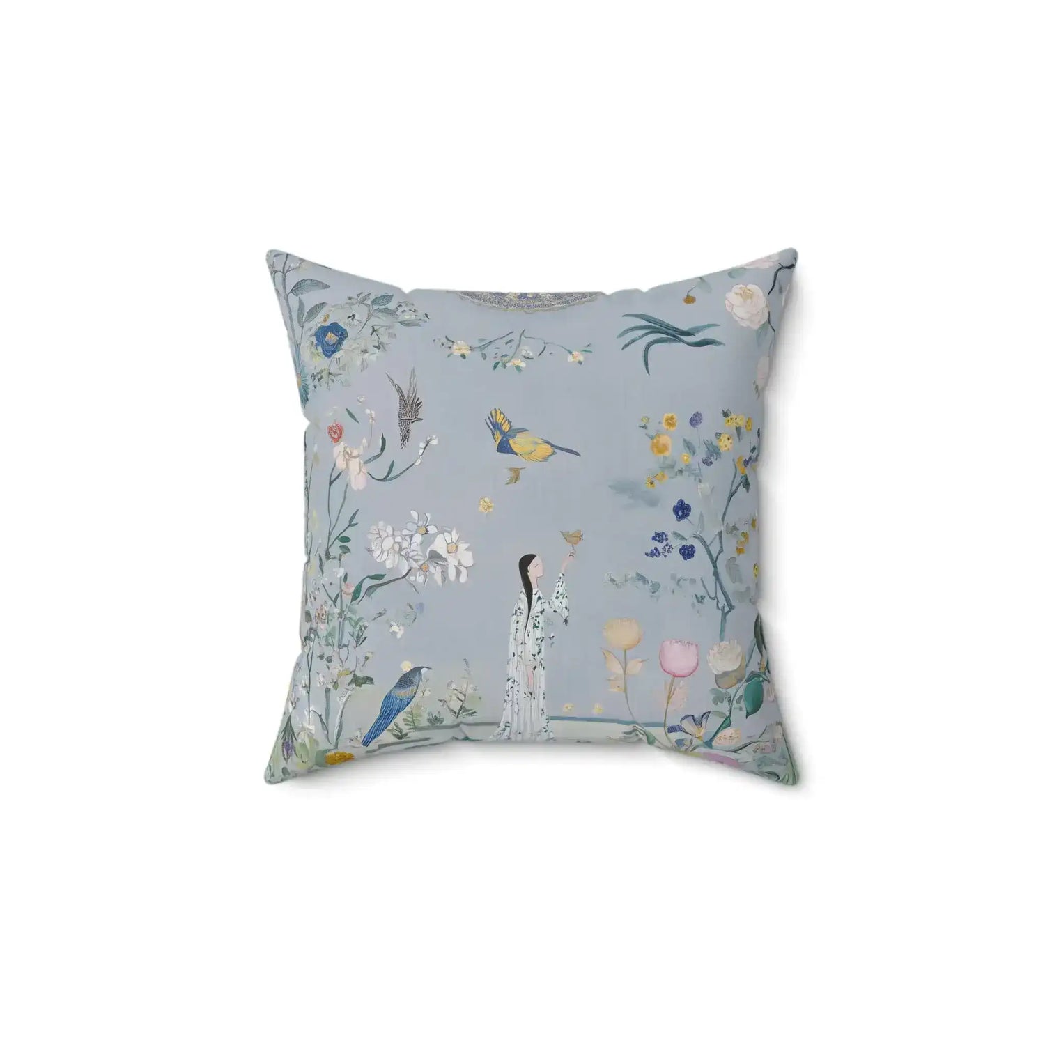 Celestial Garden Reverie Throw Pillow