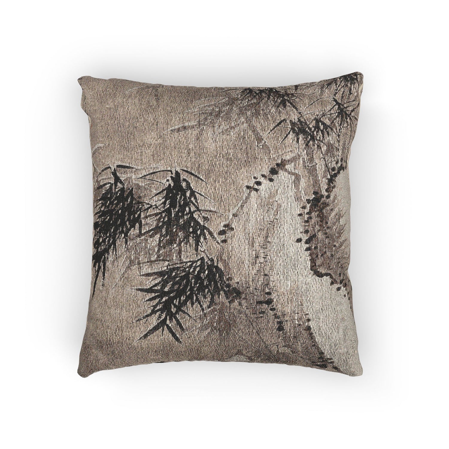 Bamboo in Snow Pillow